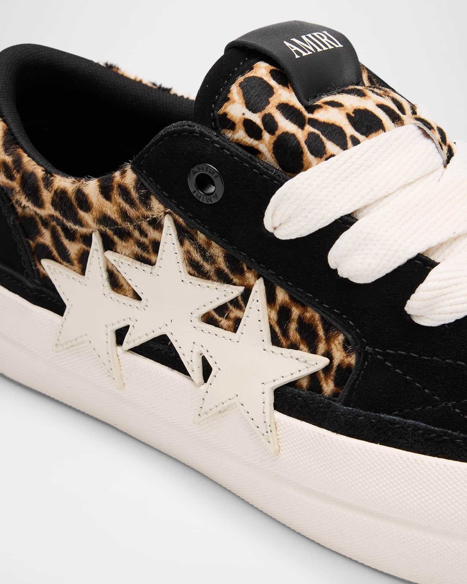 Men's Leopard Sunset Low-Top Sneakers Product Image