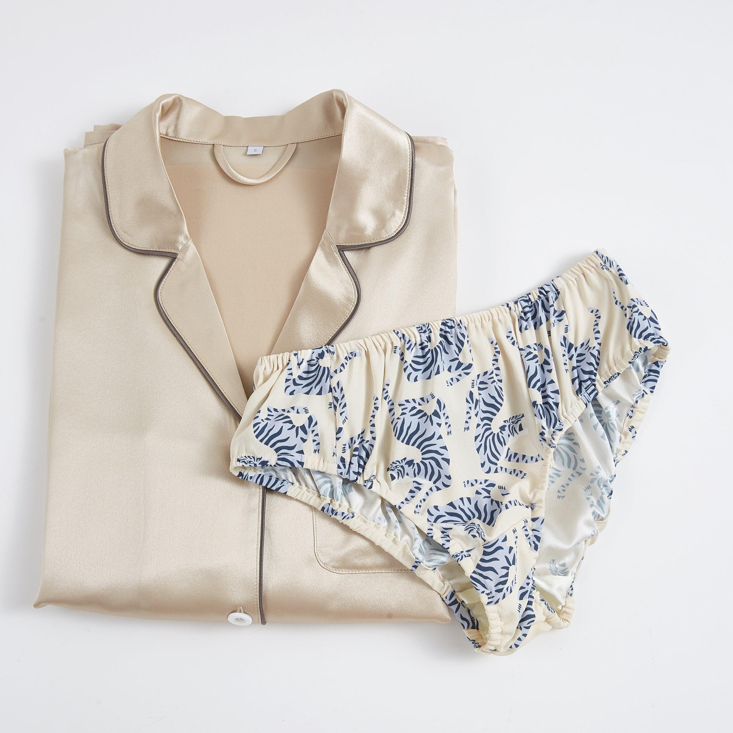 Sample Pure Silk Bikini Size S | Turquoise | Mulberry Silk Pantie Product Image