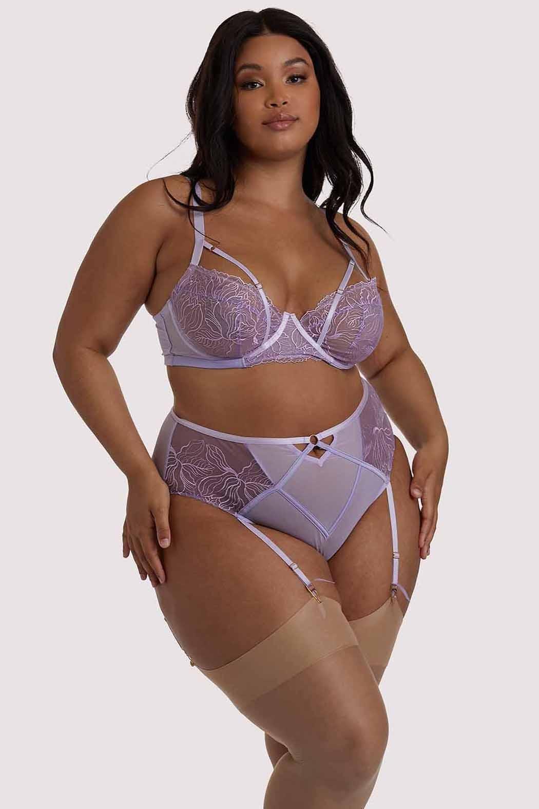 Mila Lilac Lace Bra Product Image