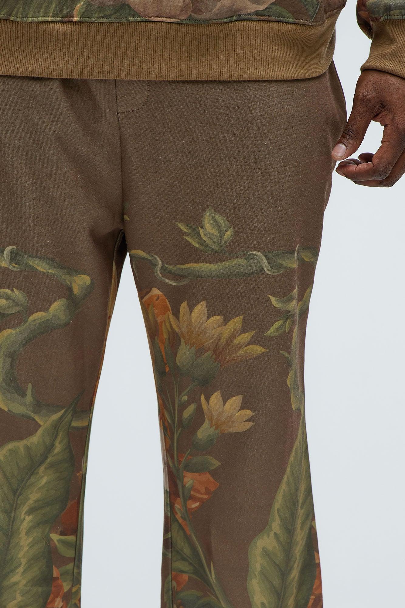 Botanic Sweatpants - Brown Product Image
