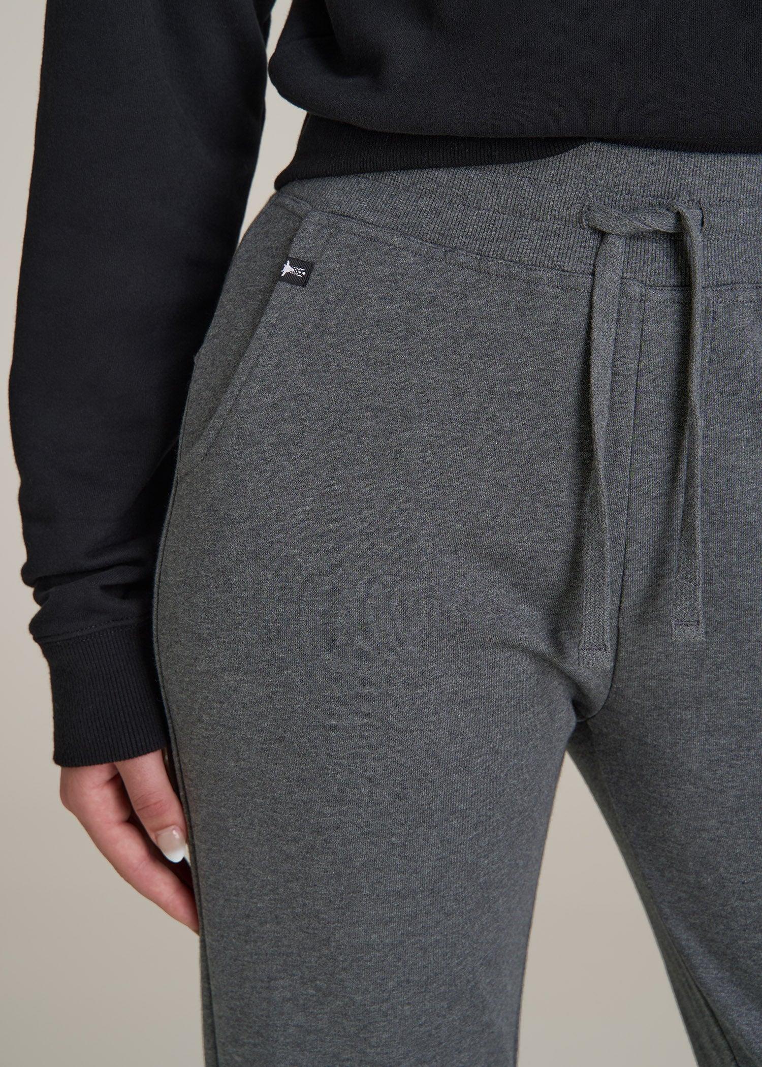 Wearever 2.0 French Terry Joggers for Tall Women in Charcoal Mix Female Product Image