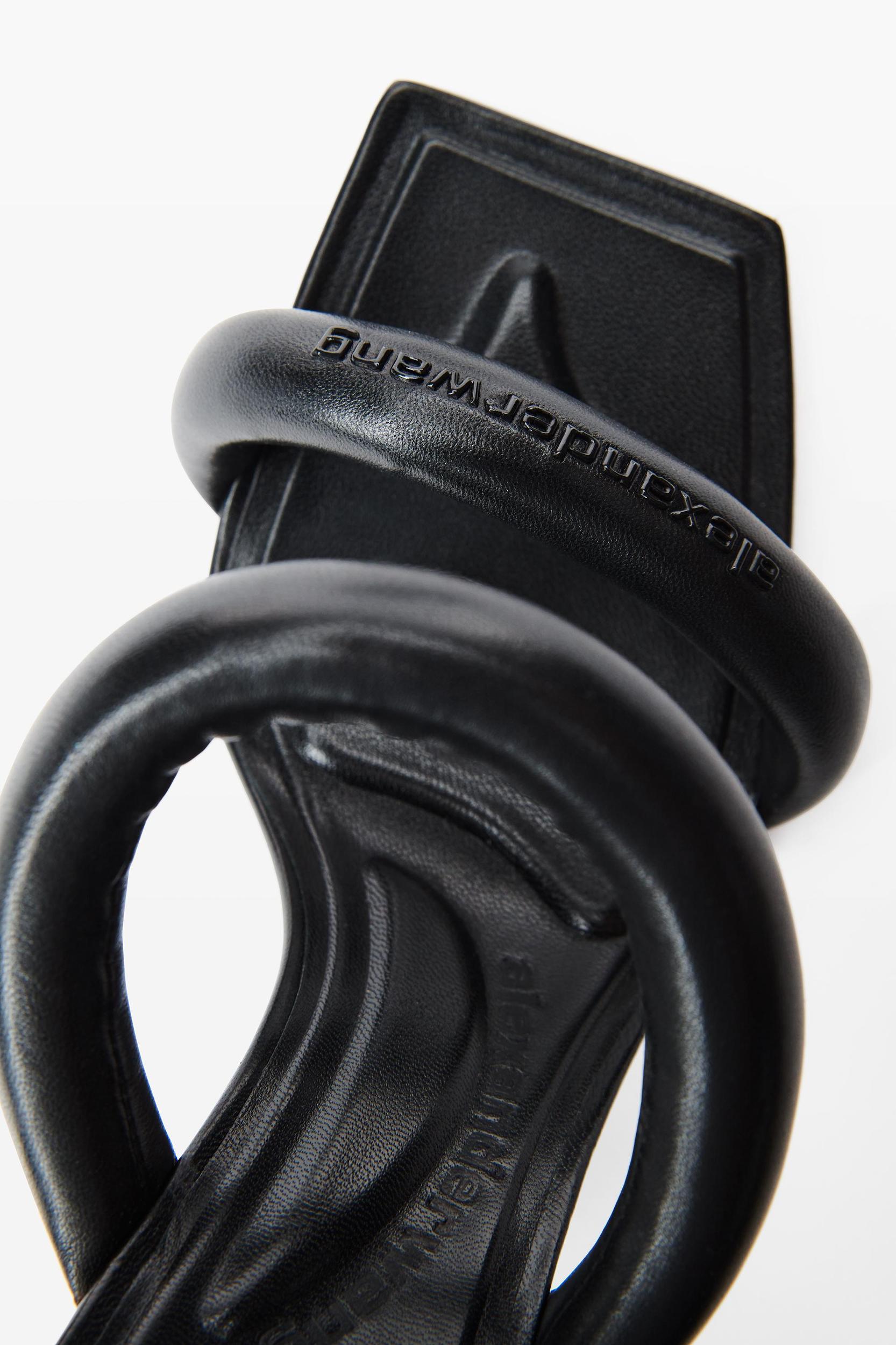 Julie 105mm Lambskin Tubular Sandal Product Image