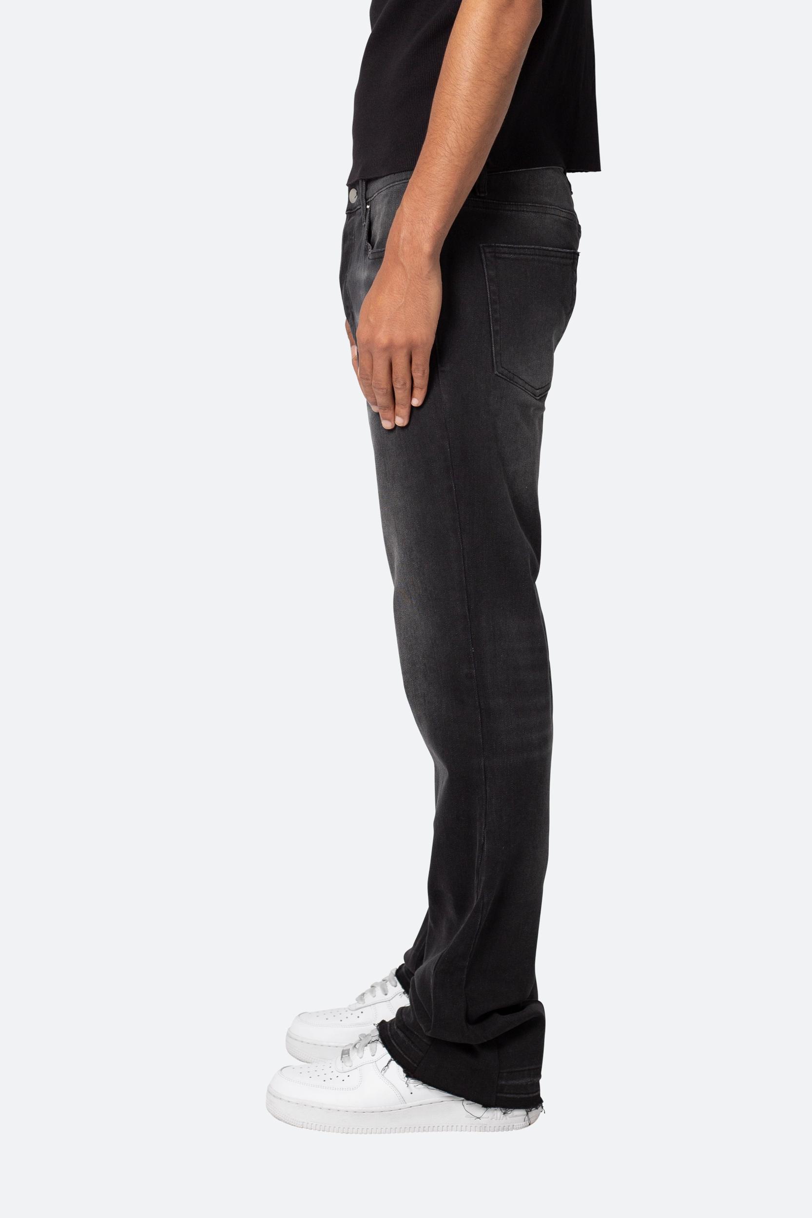 M524 Slim Stacked Denim - Washed Black Product Image