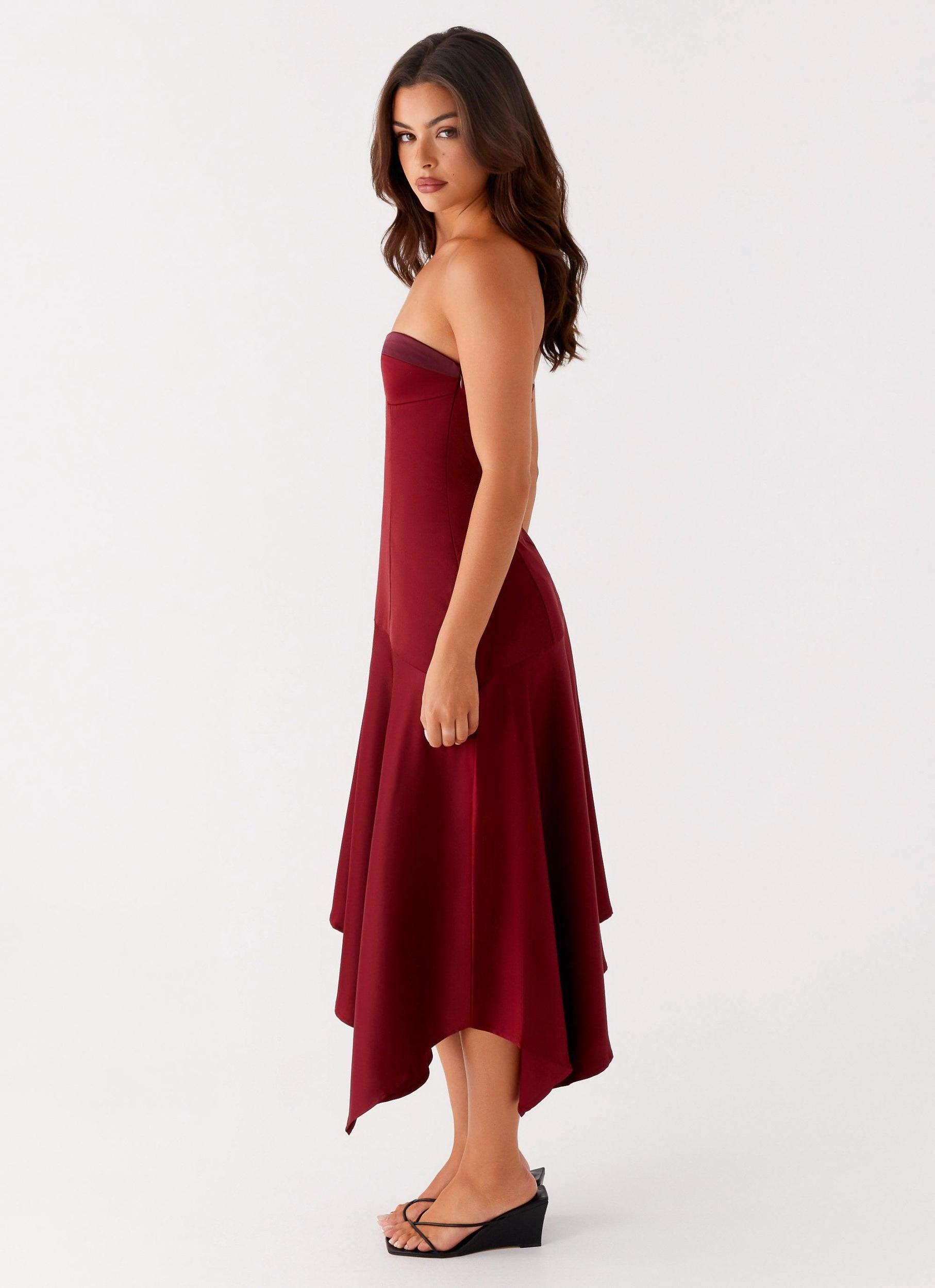 Matisse Midi Dress - Red Product Image