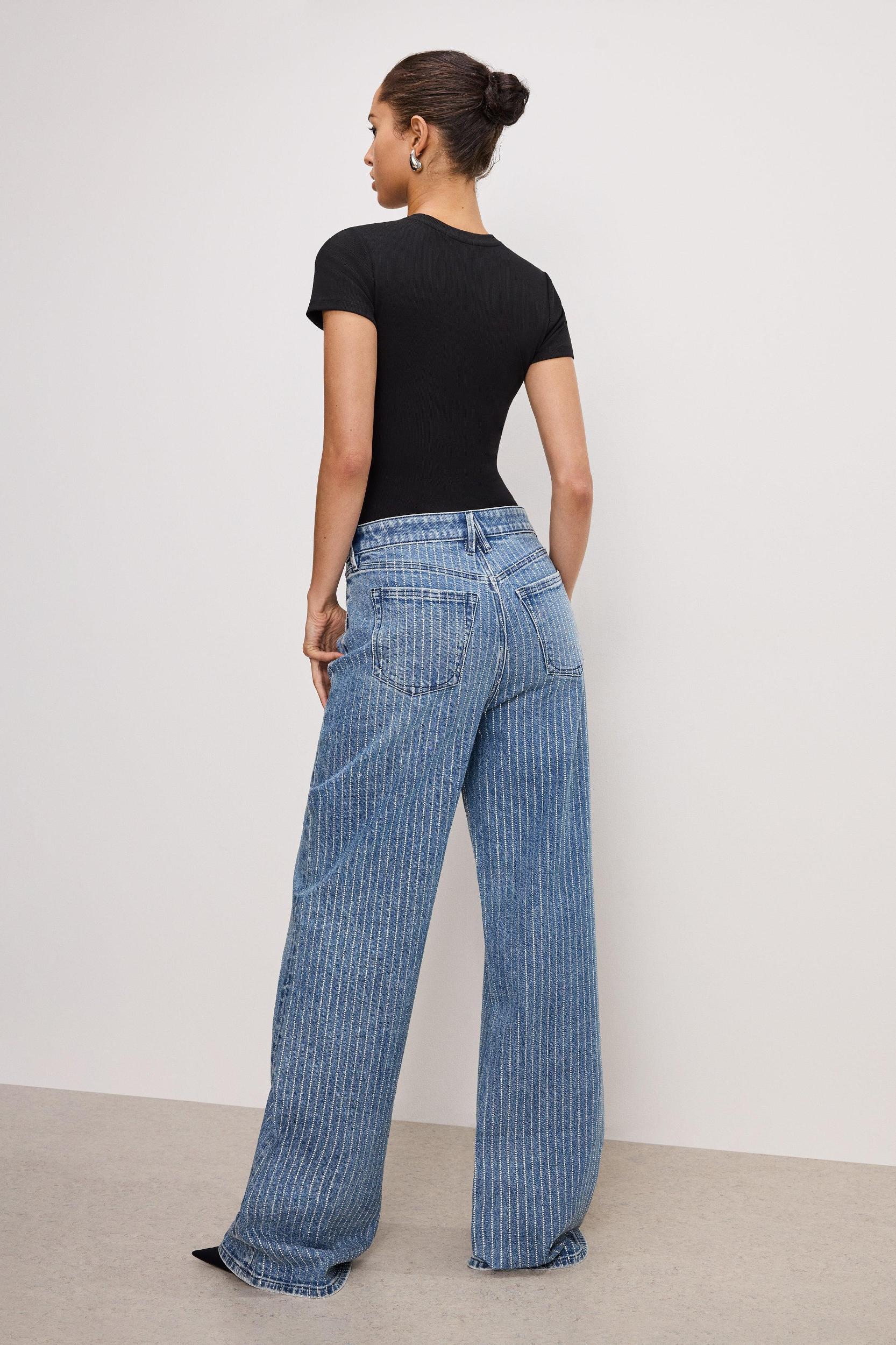 GOOD EASE RELAXED DIAMOND JEANS | INDIGO728 Product Image