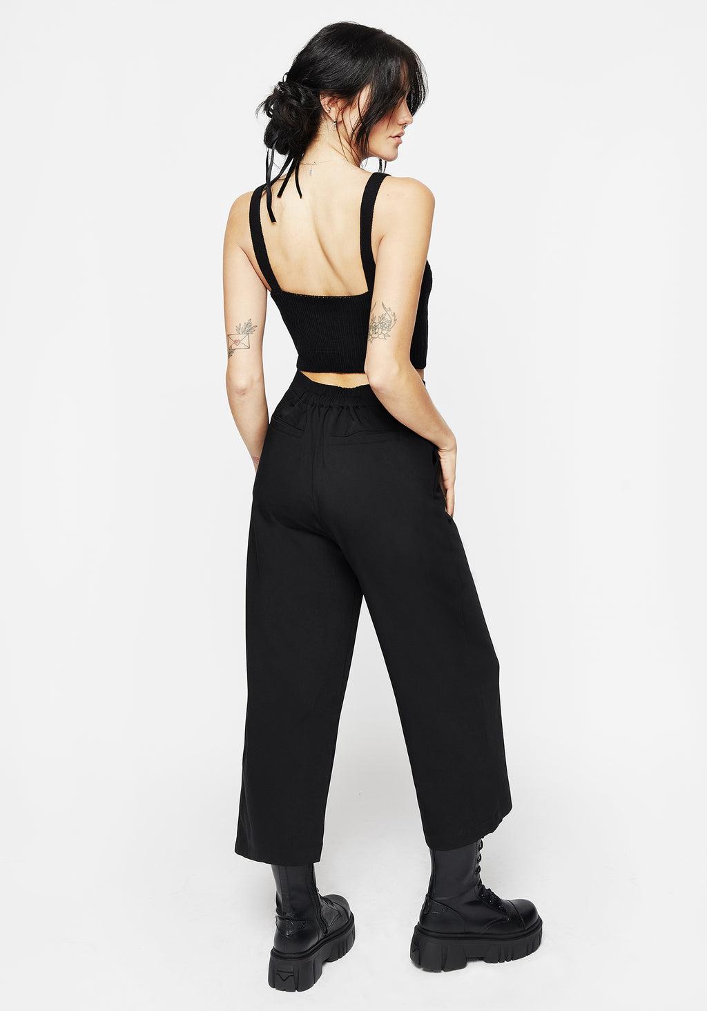 Eustacia Wide Leg Culotte Trousers Product Image