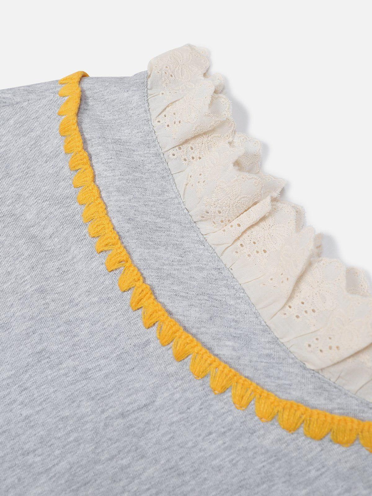 Aelfric Eden Lace Cherry Print Tank Top Product Image