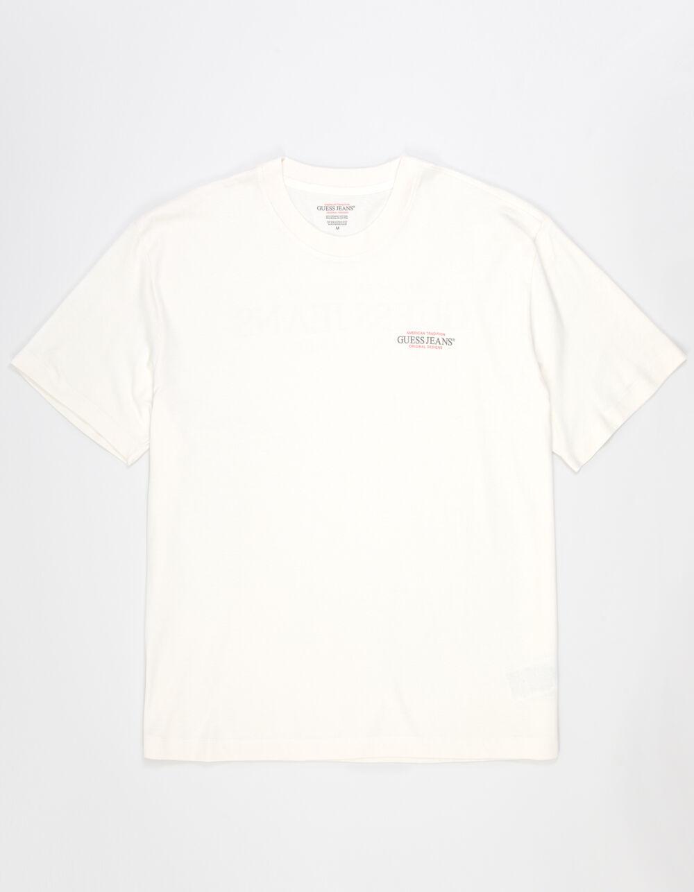 GUESS JEANS American Tradition Mens Tee - OFF WHITE Product Image