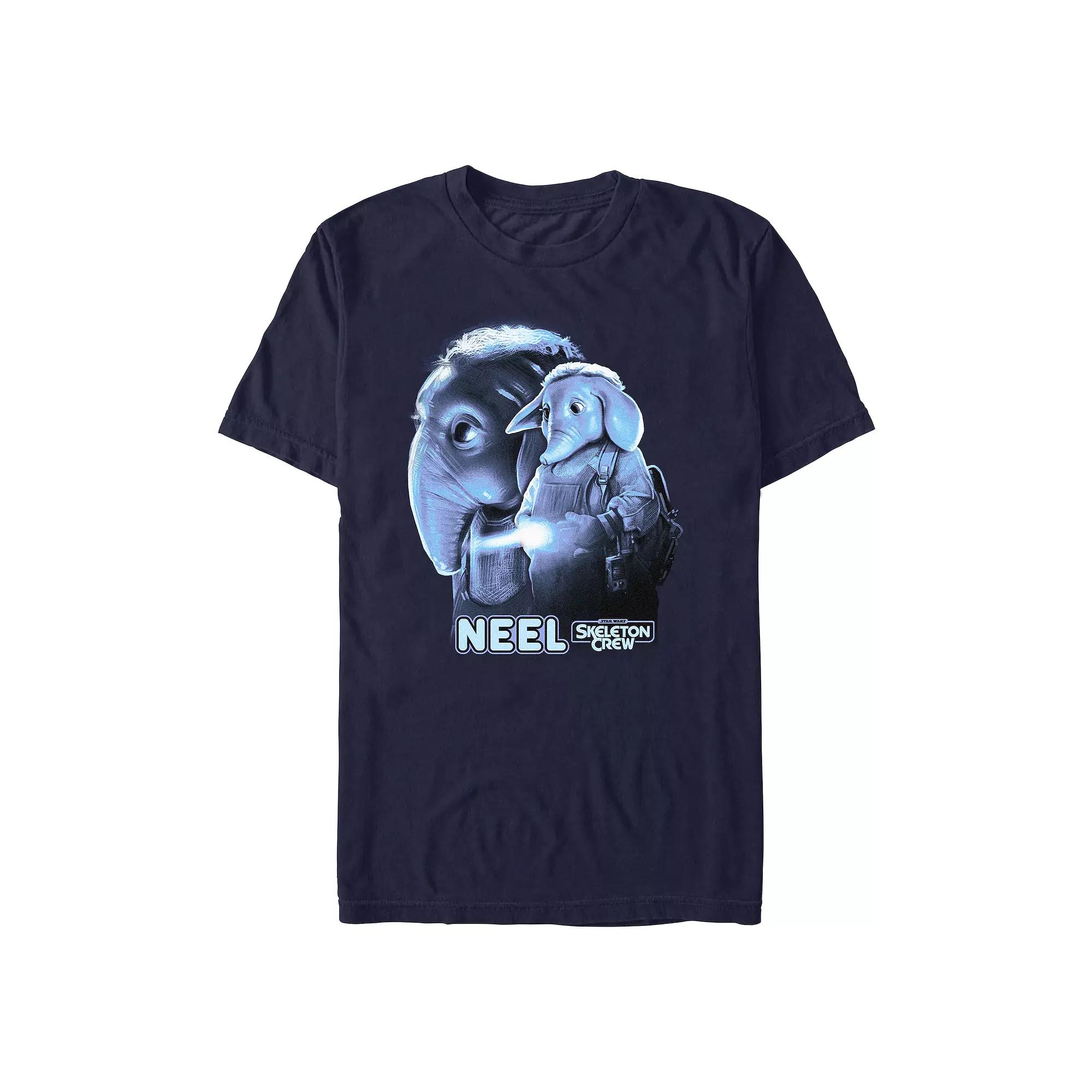Men's Star Wars Skeleton Crew Neel Poster Graphic Tee,  Product Image