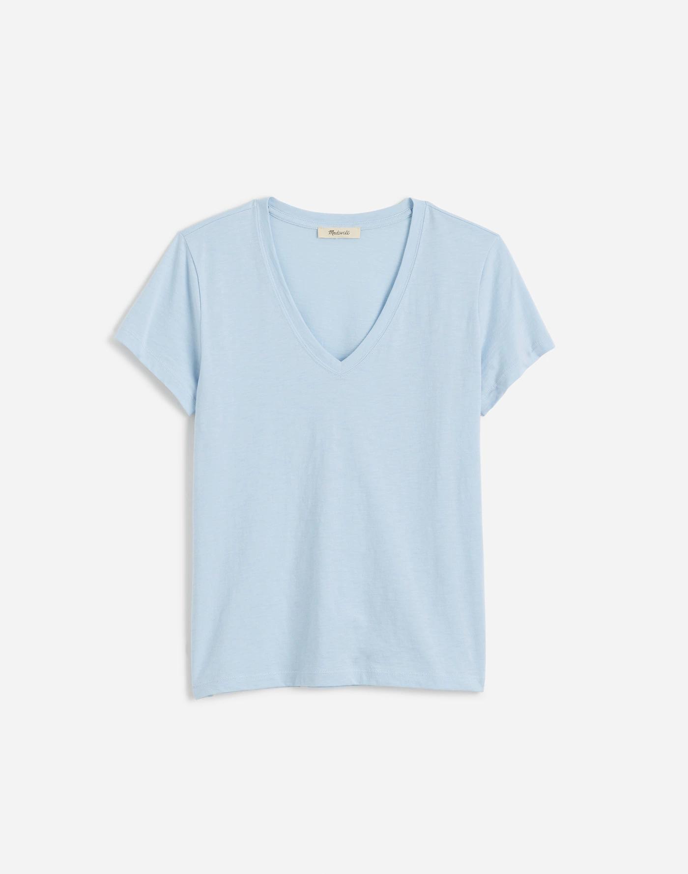 Slub Perfect V-Neck Tee Product Image