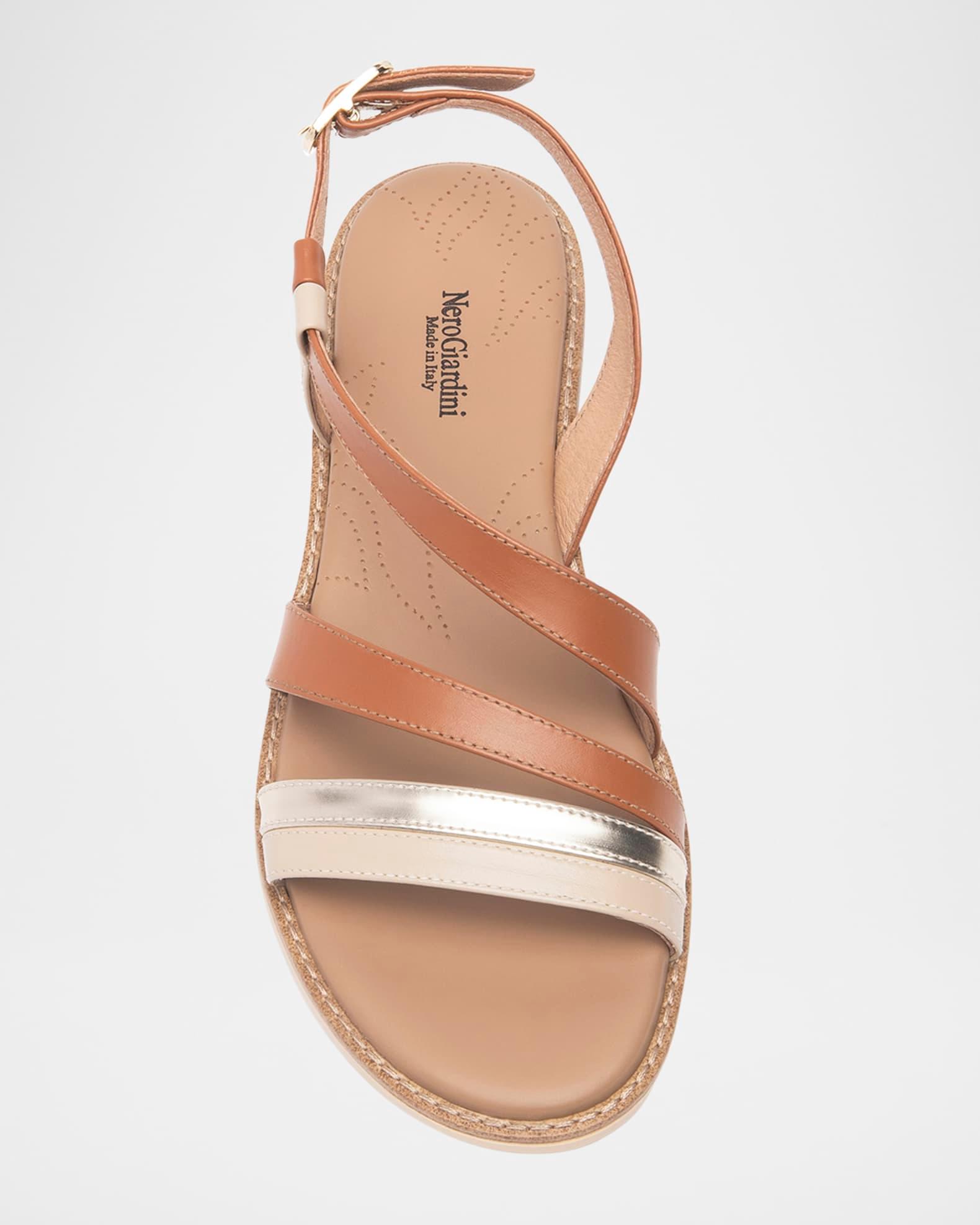 Strappy Leather Sandals Product Image