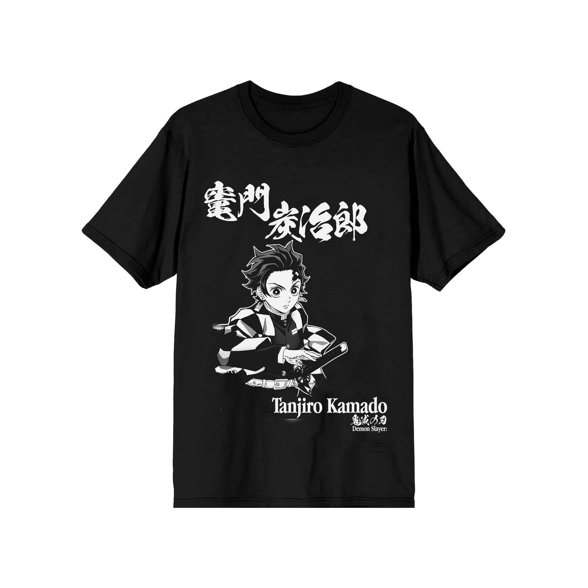 Men's Demon Slayer Tanjiro Graphic Short Sleeve Graphic Tee,  Product Image