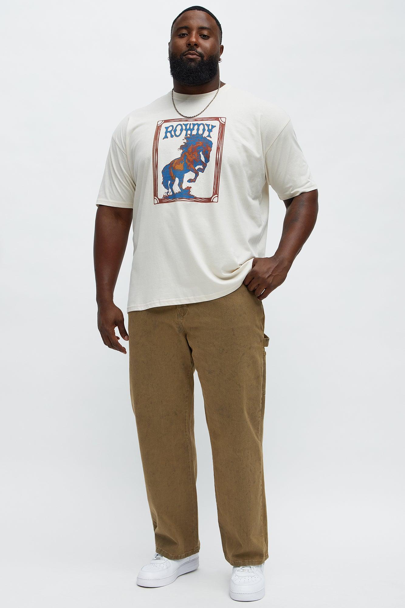 Bad To The Bone Straight Jeans - Brown Male Product Image