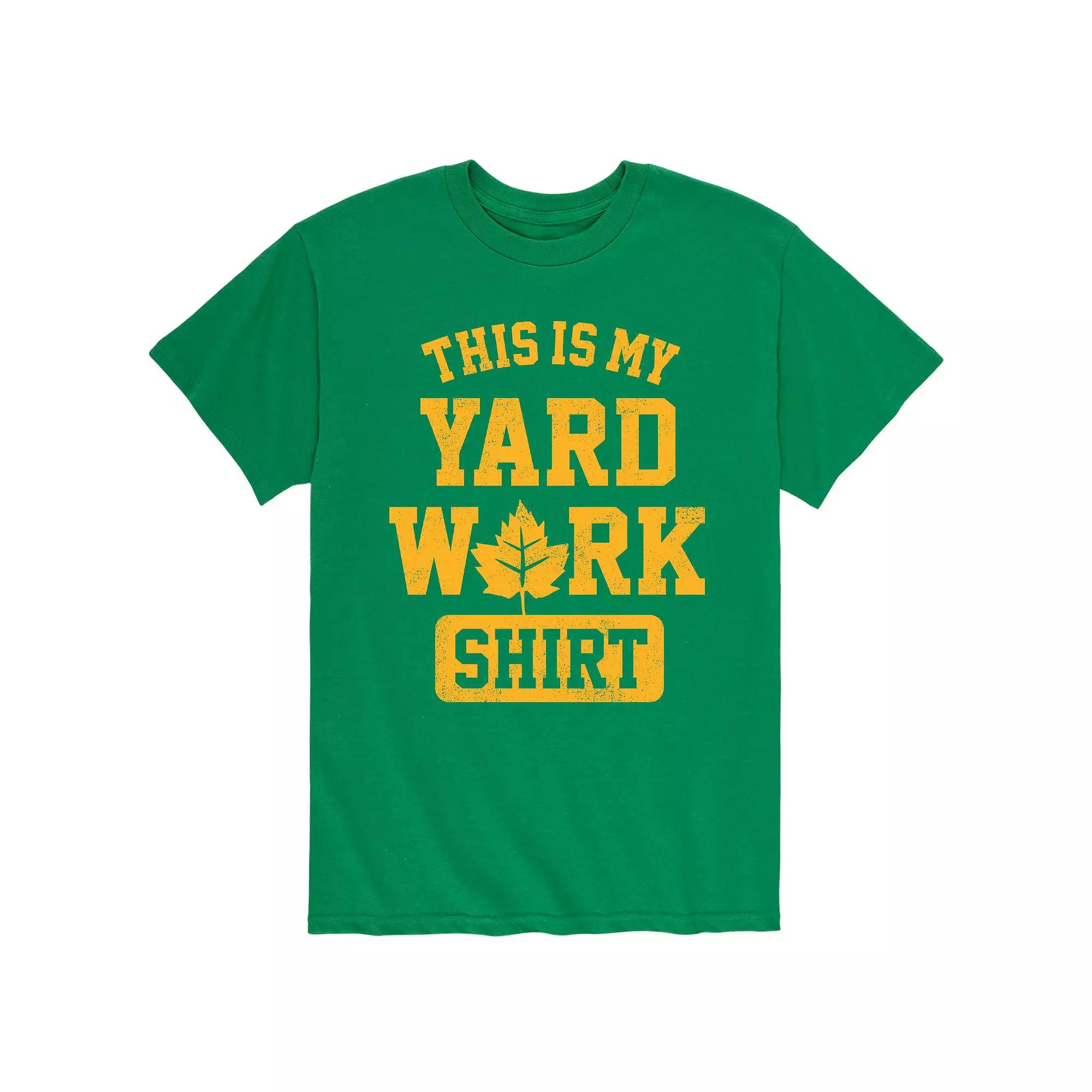 Men's This My Yard Work Shirt Tee,  Product Image