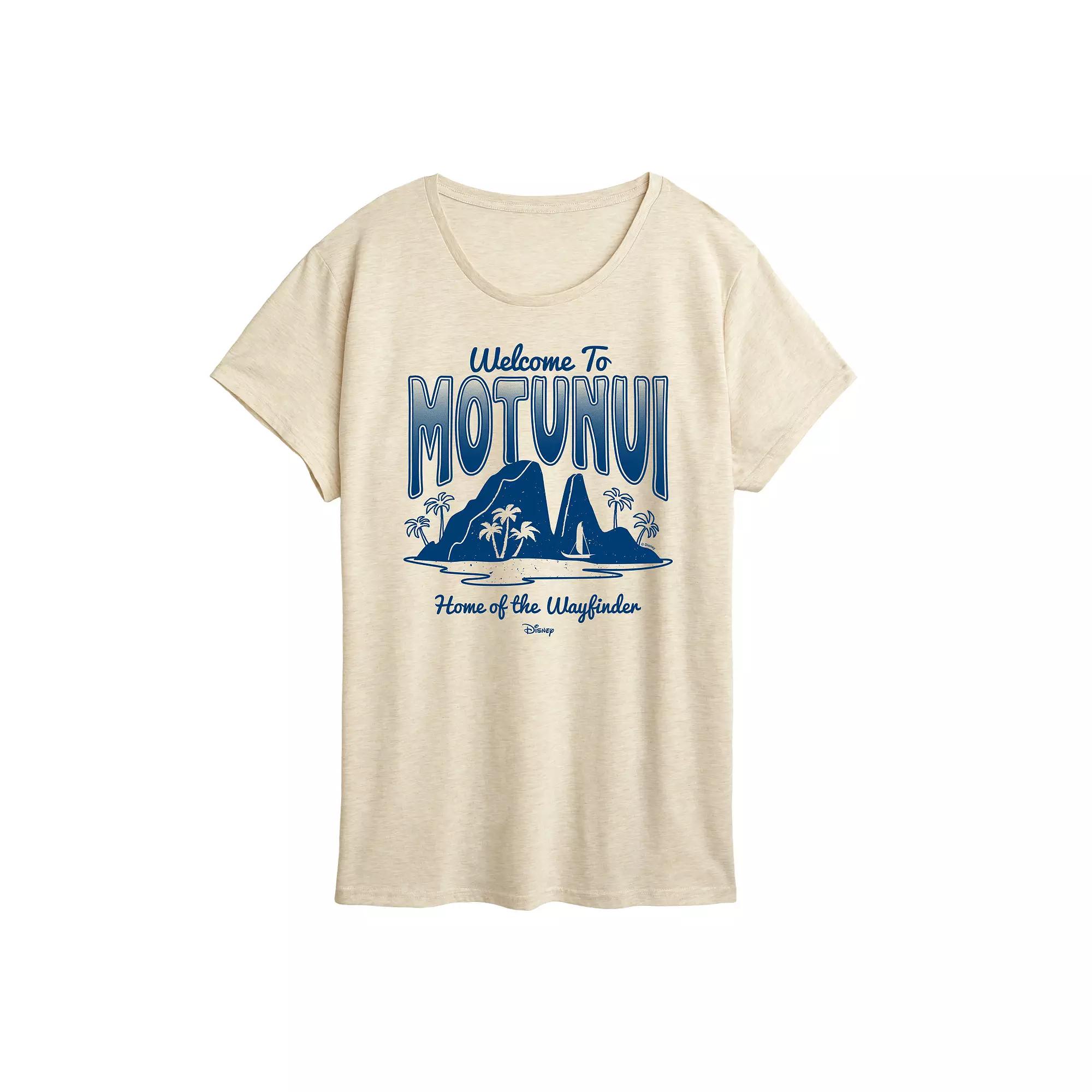 Disney's Moana 2 Women's Welcome To Motunui Graphic Tee,  Product Image