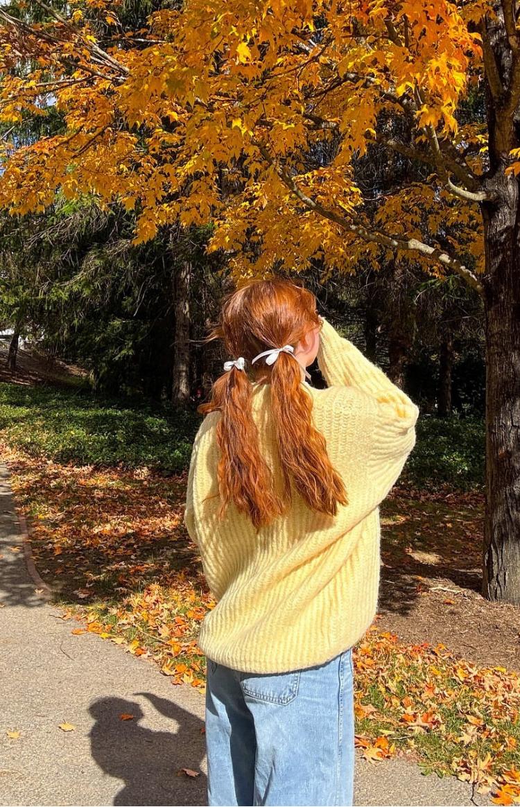 Ace Yellow Oversized Sweater Product Image