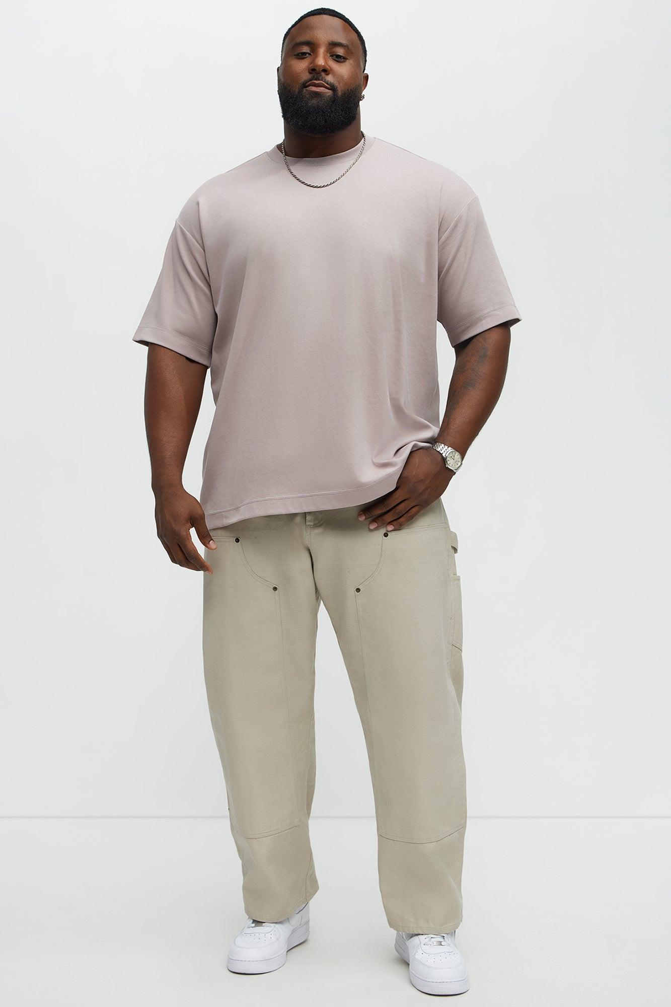 Relaxed Premium Everyday Tee - Mauve Male Product Image