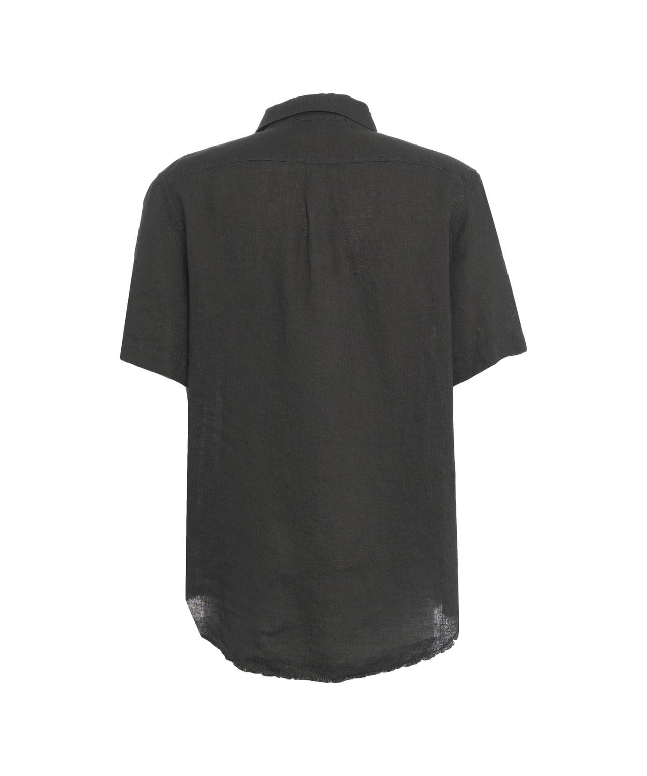Linen short sleeved shirt Product Image