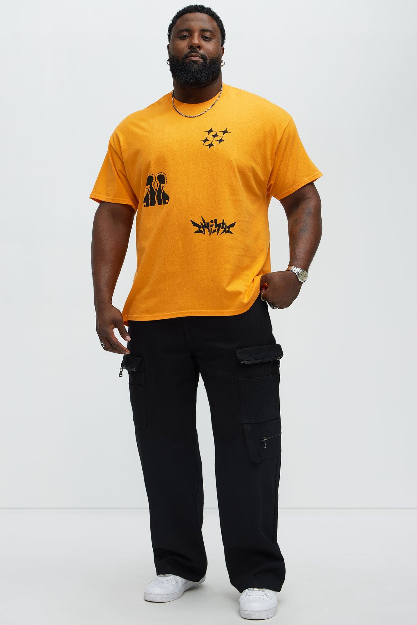 Back To Back Short Sleeve Tee - Orange Product Image