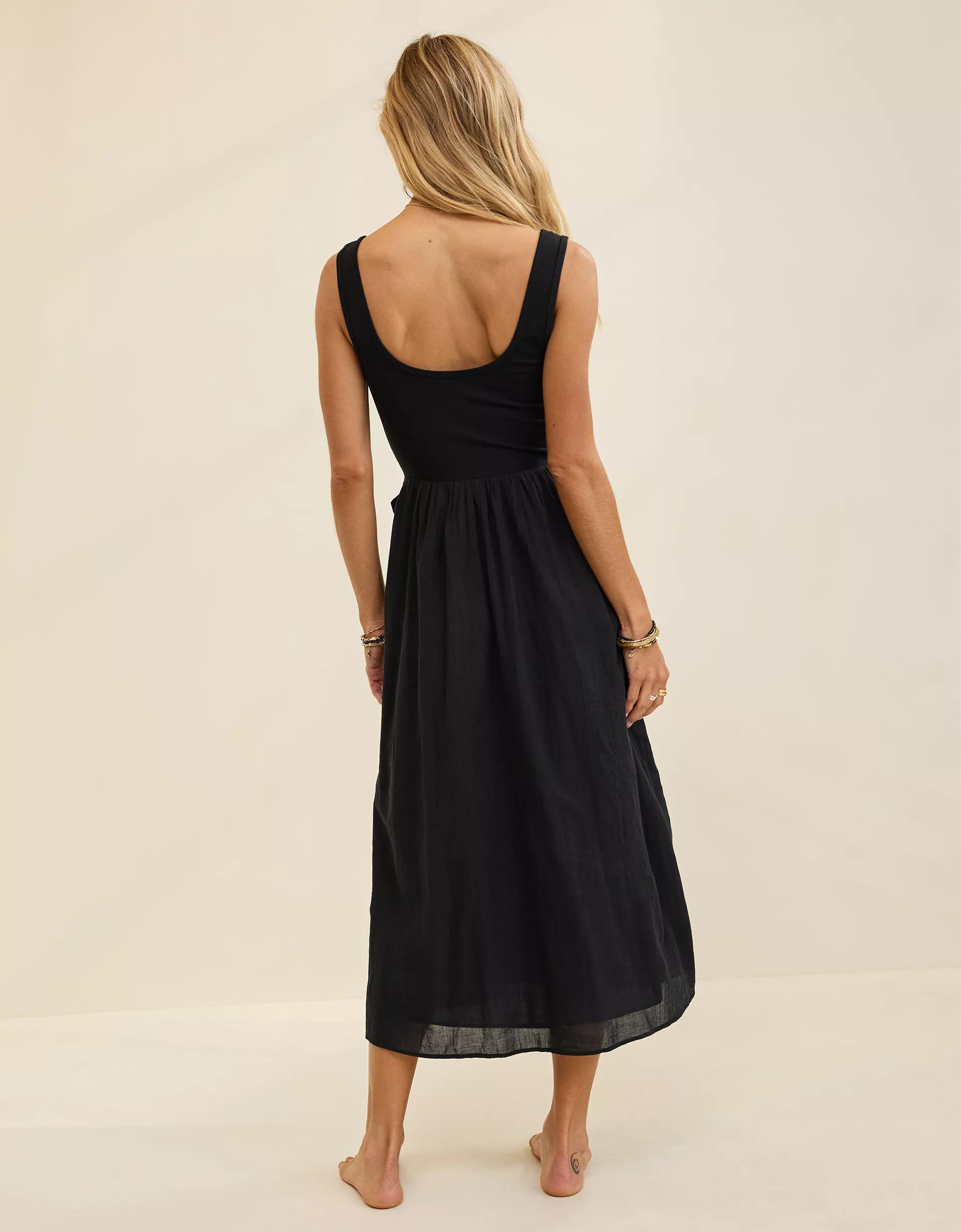 Aerie At The Barre Bow Dress Product Image