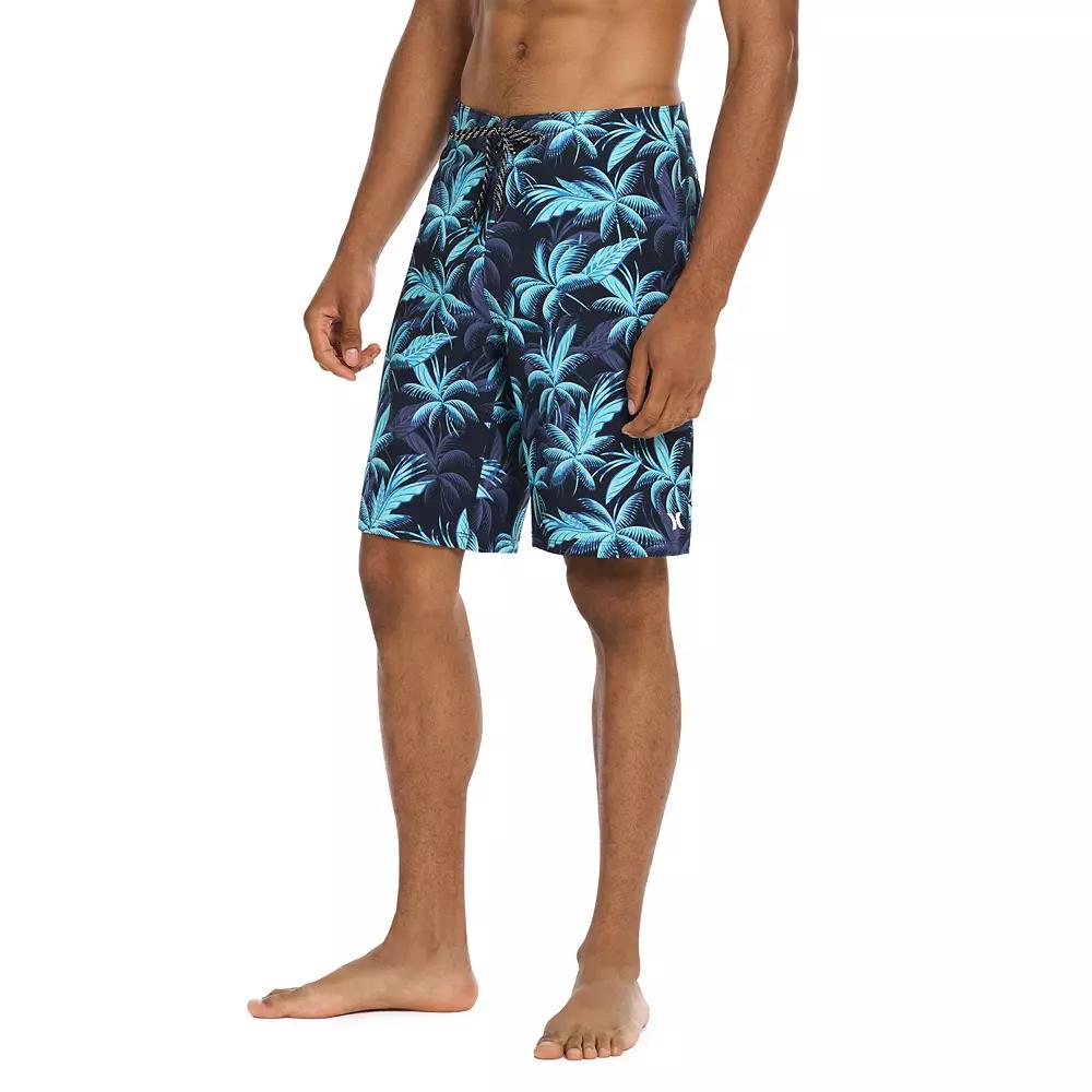 Men's Hurley 9.5" Printed Boardshorts, Size: 38, Total Eclipse Product Image