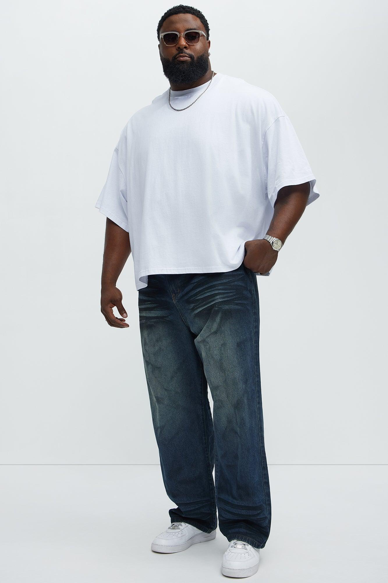 About My Baggy Jeans - Dark Wash Male Product Image