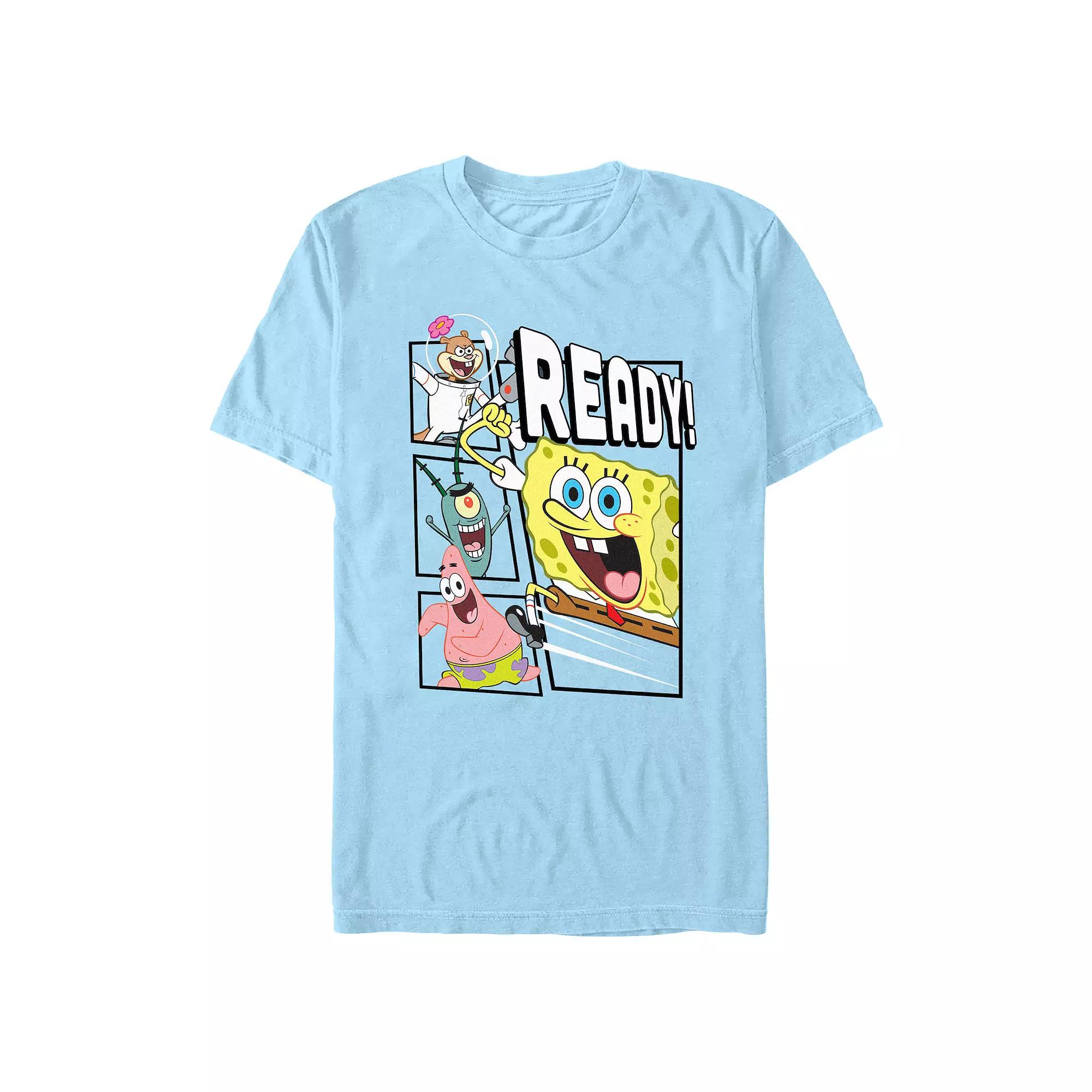 Men's SpongeBob SquarePants Team Ready Graphic Tee,  Product Image