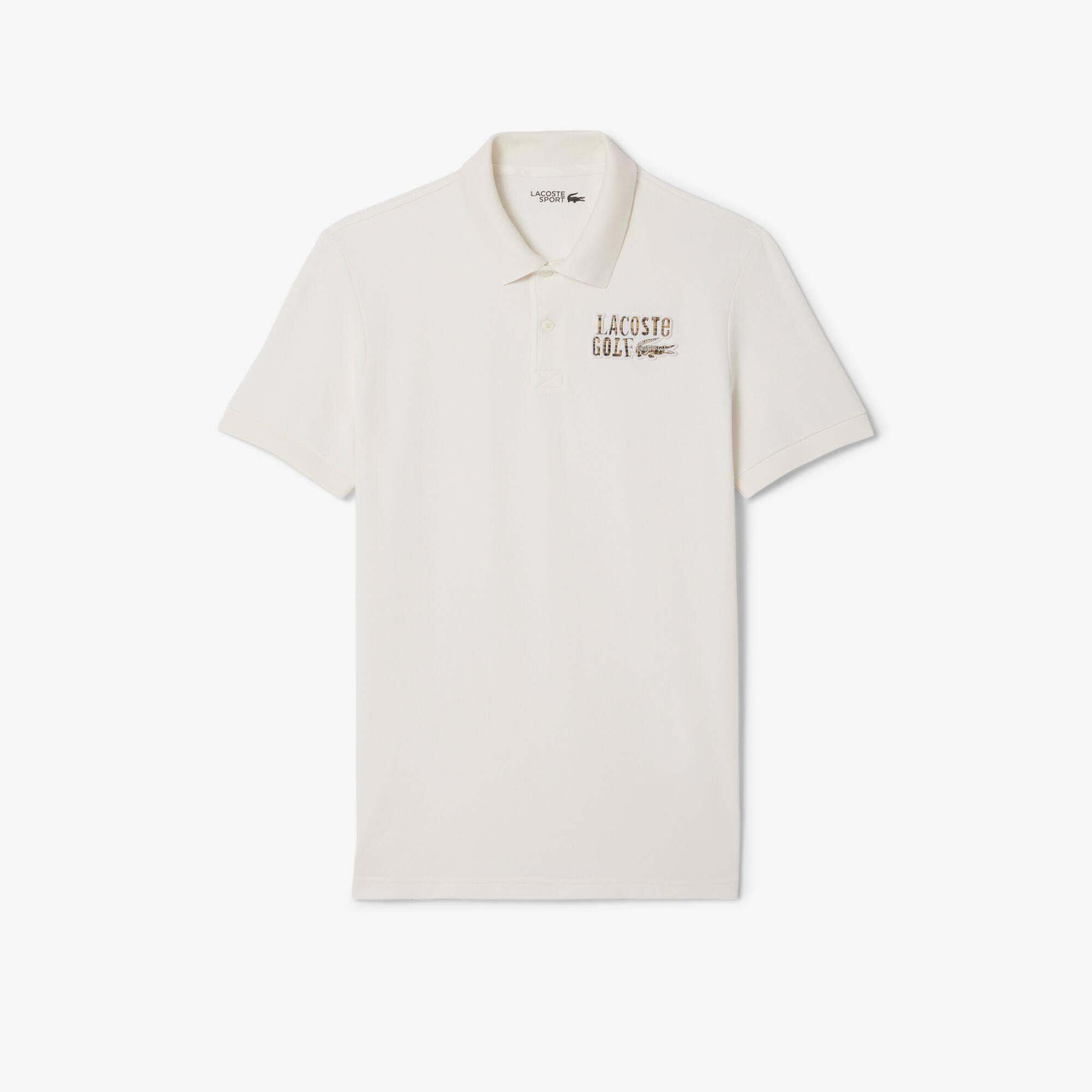 Relaxed Fit Mini-Piqué Golf Polo Shirt Product Image