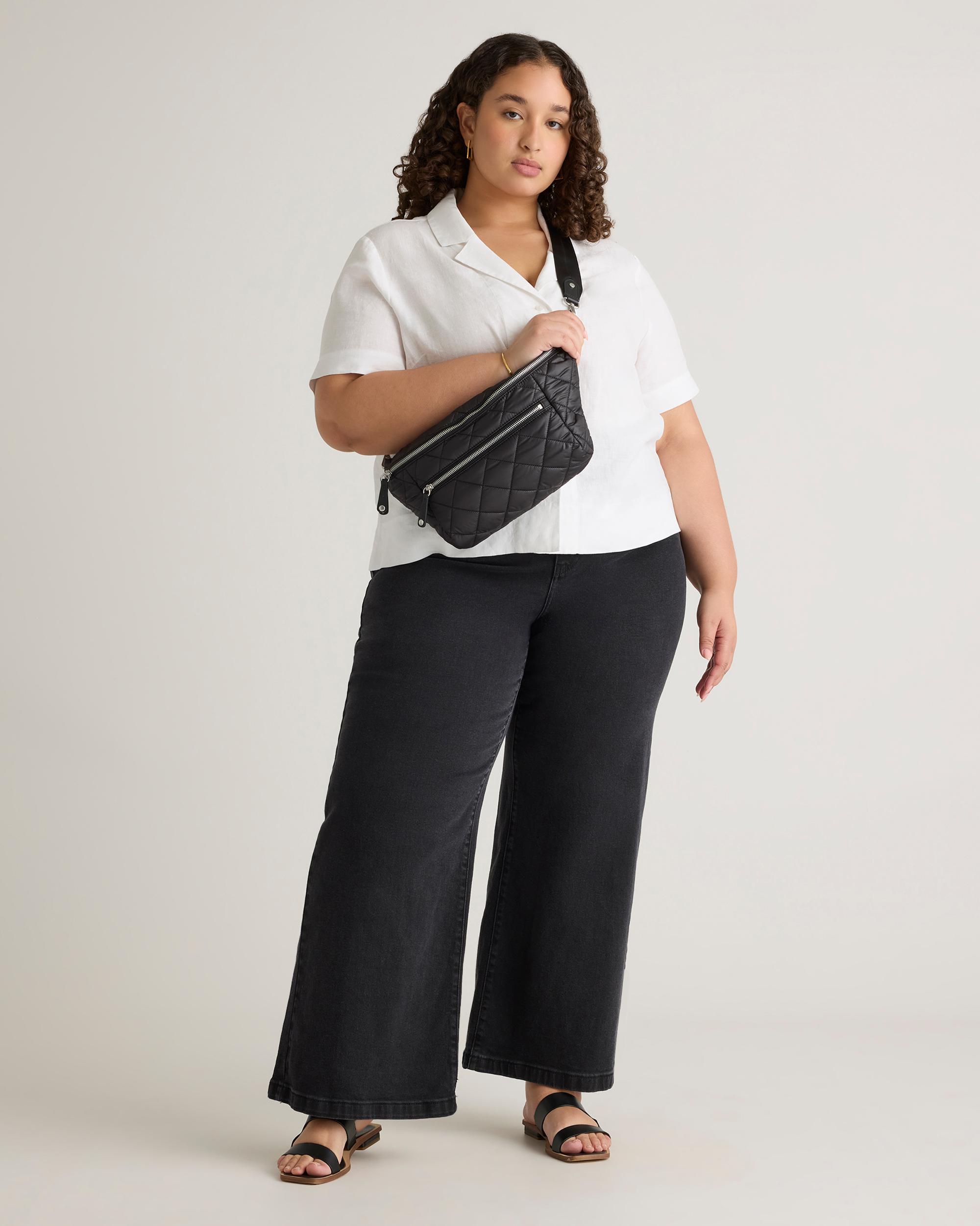 Quince | Women's Transit Quilted Sling Bag Nylon Product Image