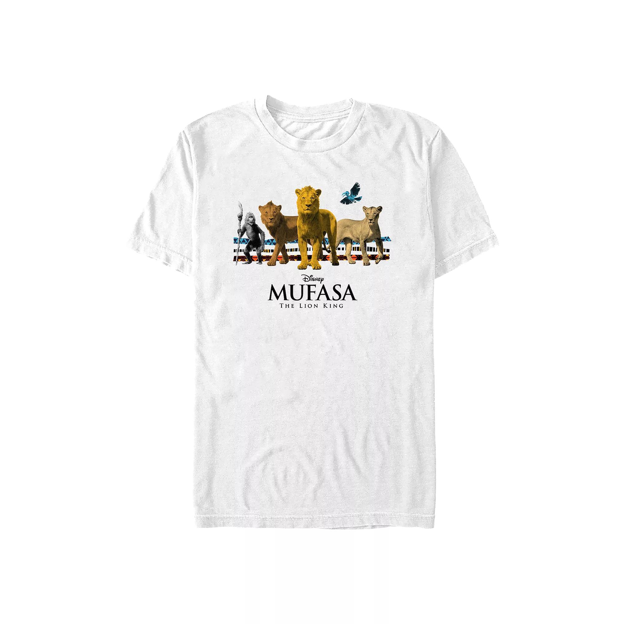 Disney's Mufasa The Lion King Group Portrait Men's Graphic Tee,  Product Image