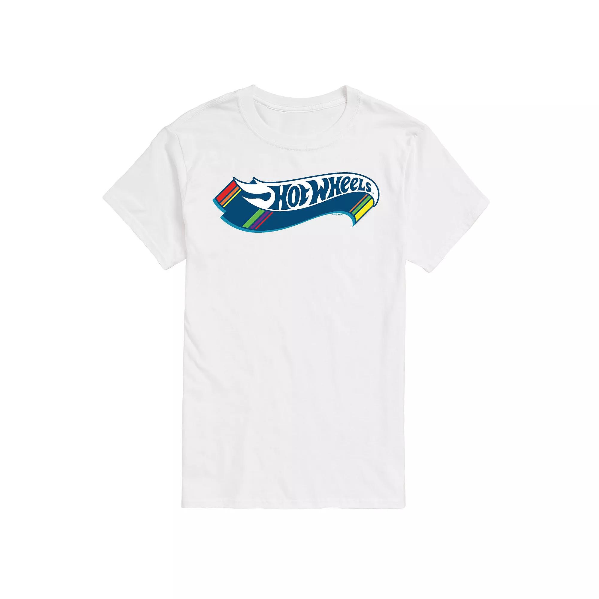 Big & Tall Hot Wheels Flame Logo Graphic Tee, Men's,  Product Image