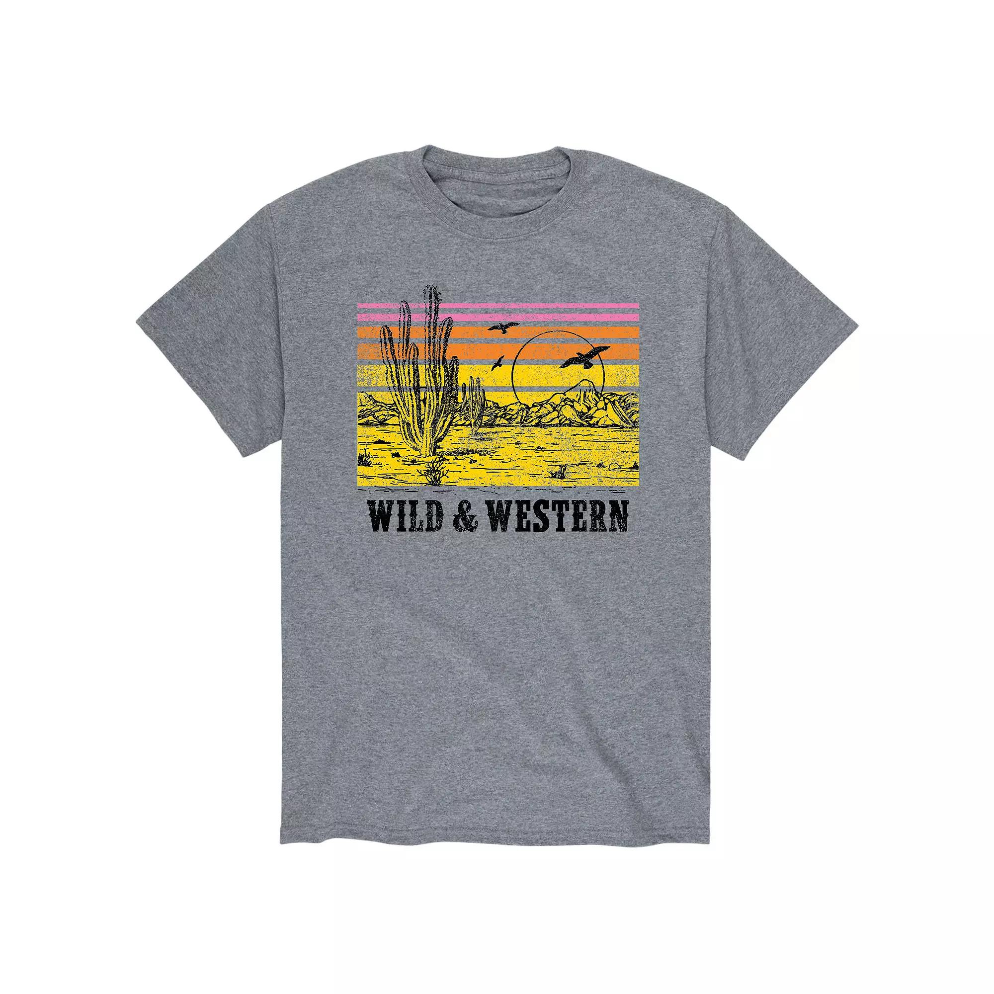 Men's Wild And Western Tee,  Product Image