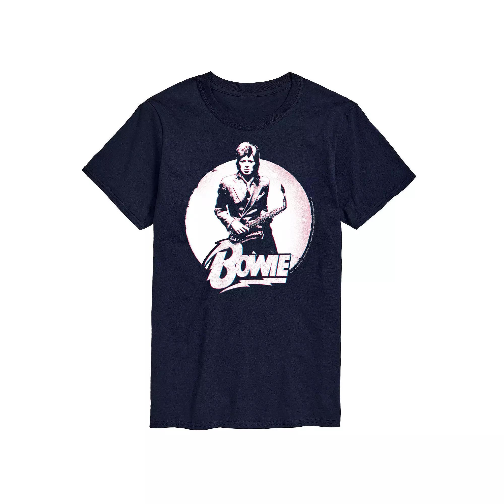 Big & Tall David Bowie Distressed Graphic Tee, Men's,  Product Image