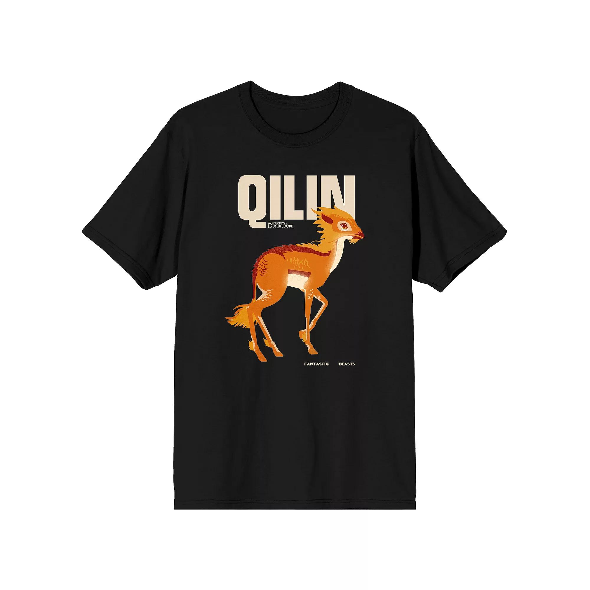 Men's Fantastic Beasts Qilin Tee, Size: Large, Black Product Image