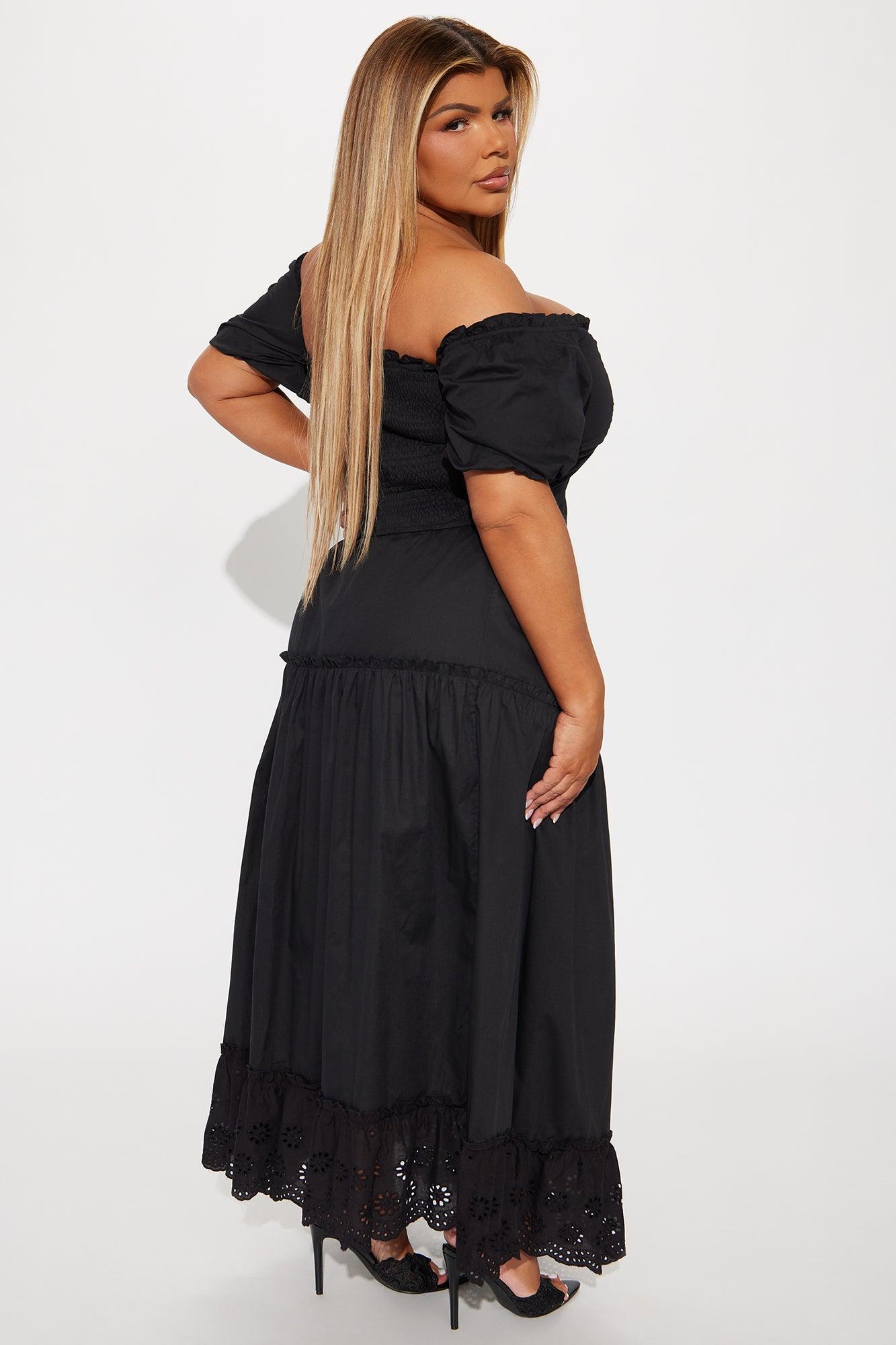 Melissa Maxi Skirt Set - Black Product Image