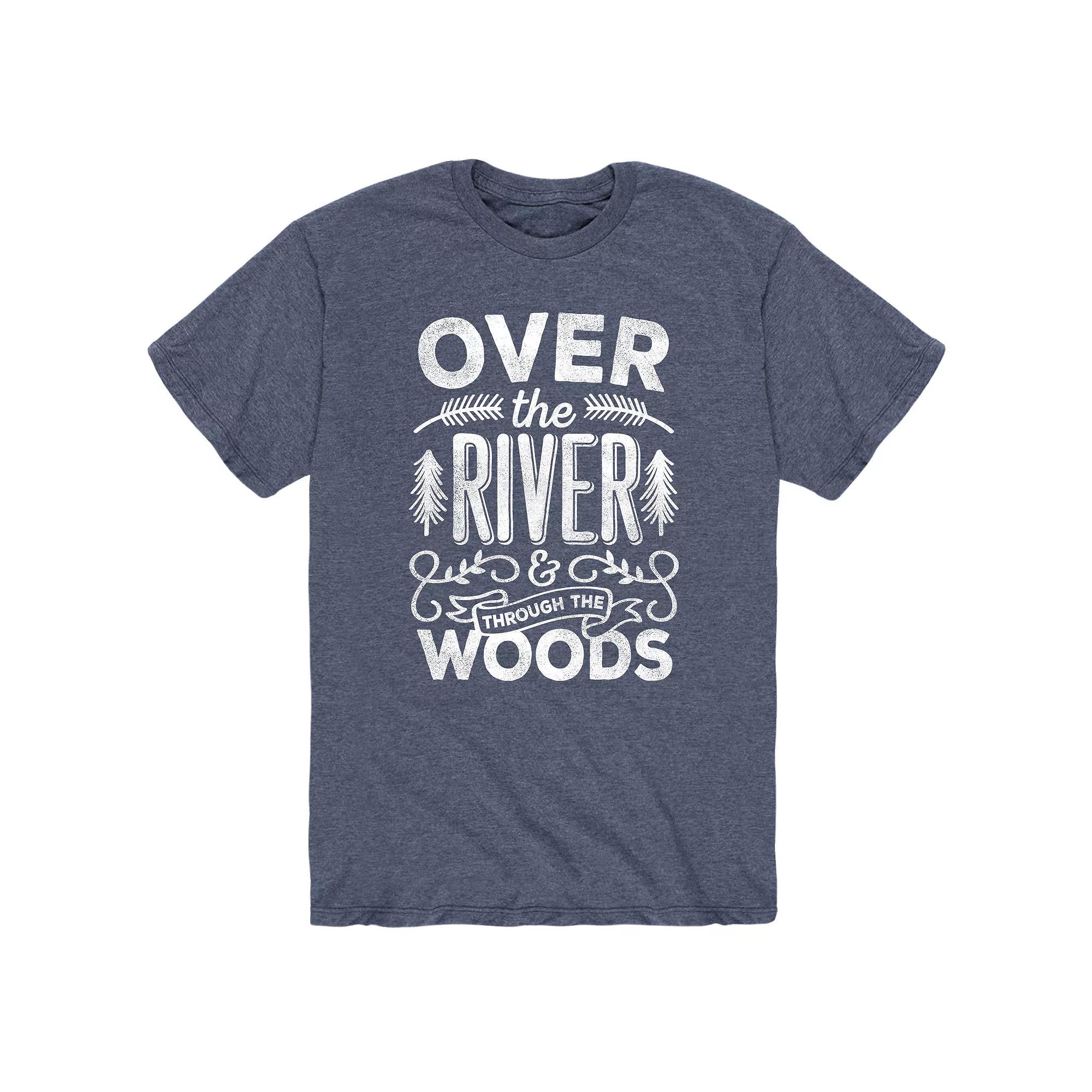 Men's Over The River Through Woods Tee,  Product Image