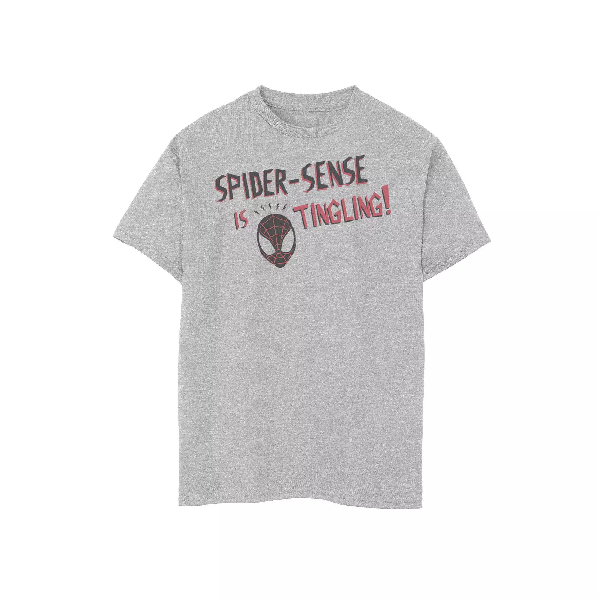 Boys 8-20 Marvel Spider-Man Spider Sense Is Tingling Graphic Tee, Boy's,  Product Image