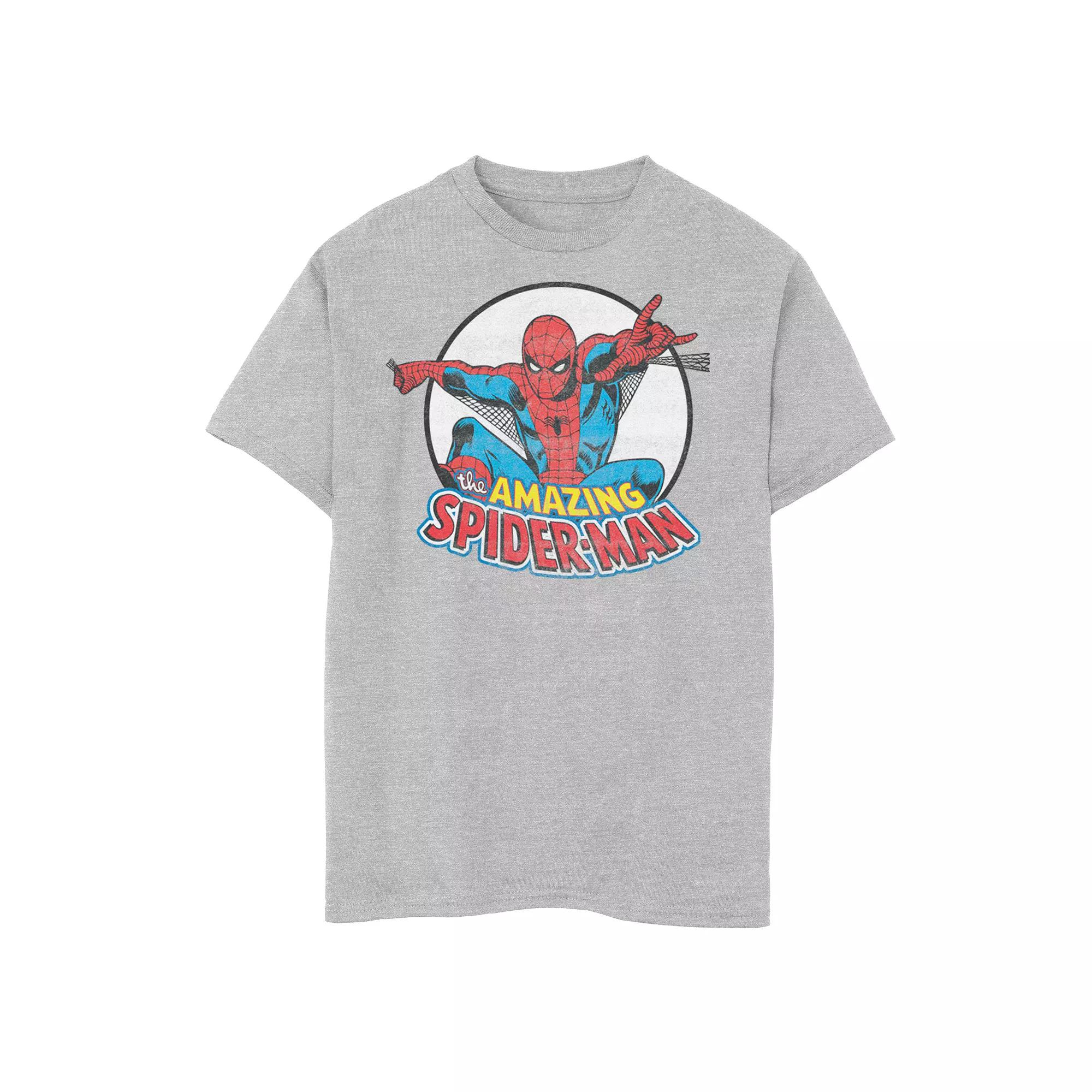 Boys 6-20 Flying Spider-Man Crew Tee, Boy's,  Product Image
