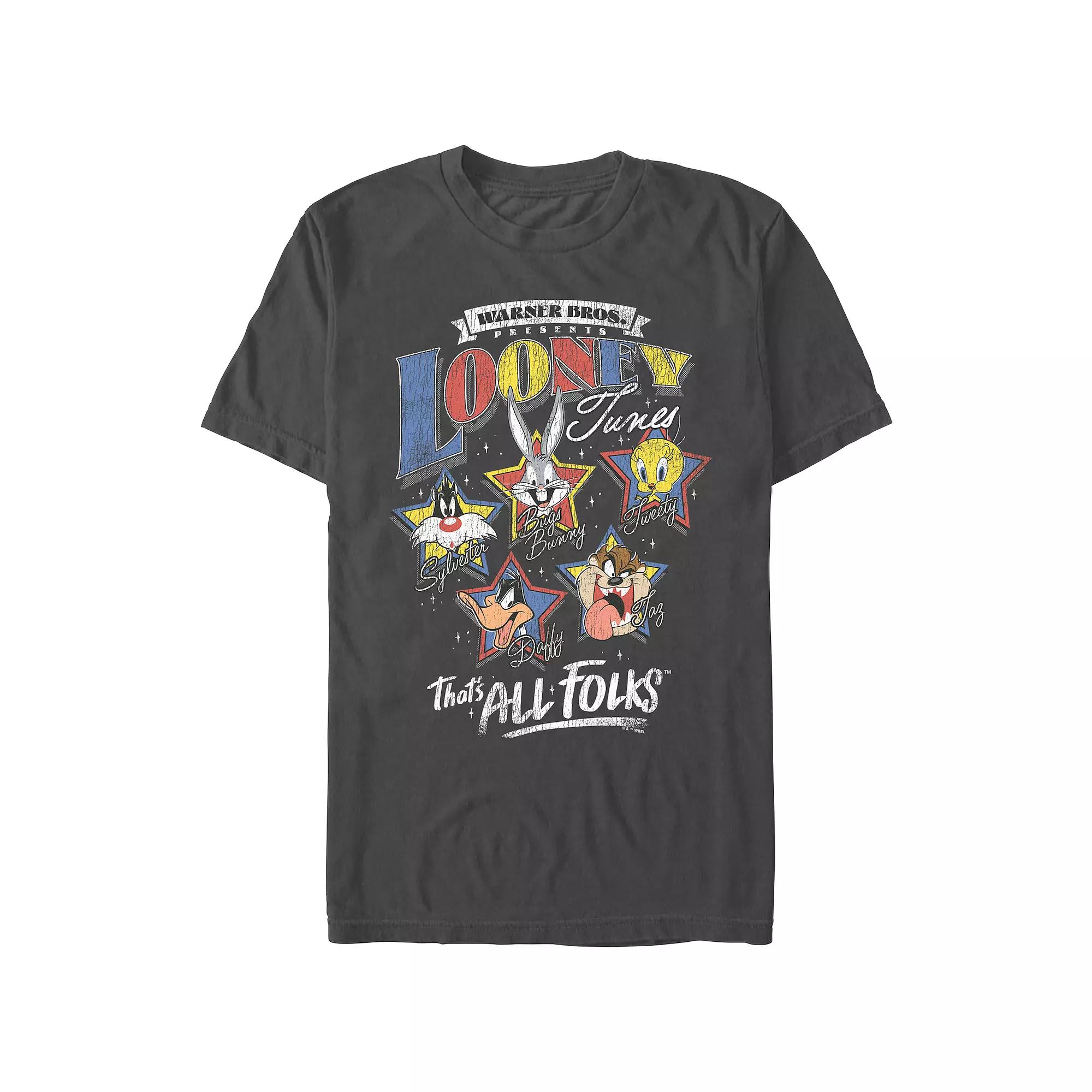 Men's Looney Tunes Hall Of Stars Graphic Tee,  Product Image