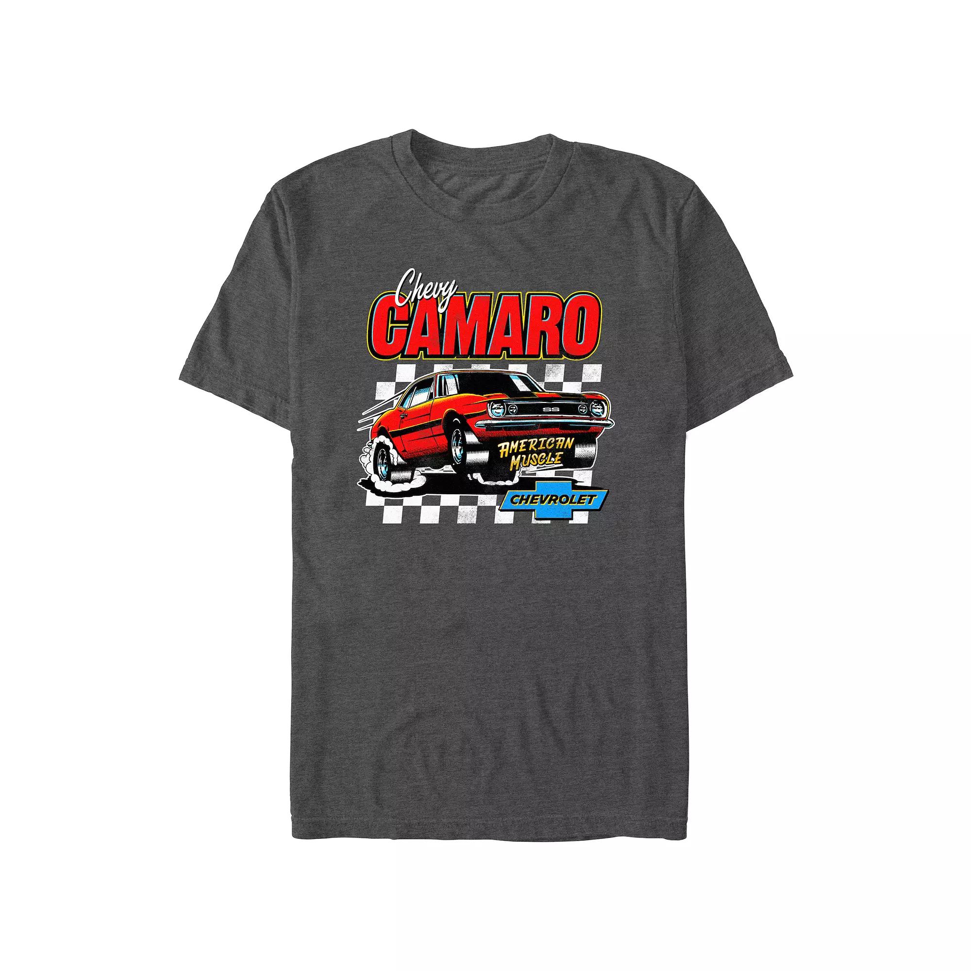 Men's Chevy Camaro Racing American Muscle Graphic Tee,  Product Image