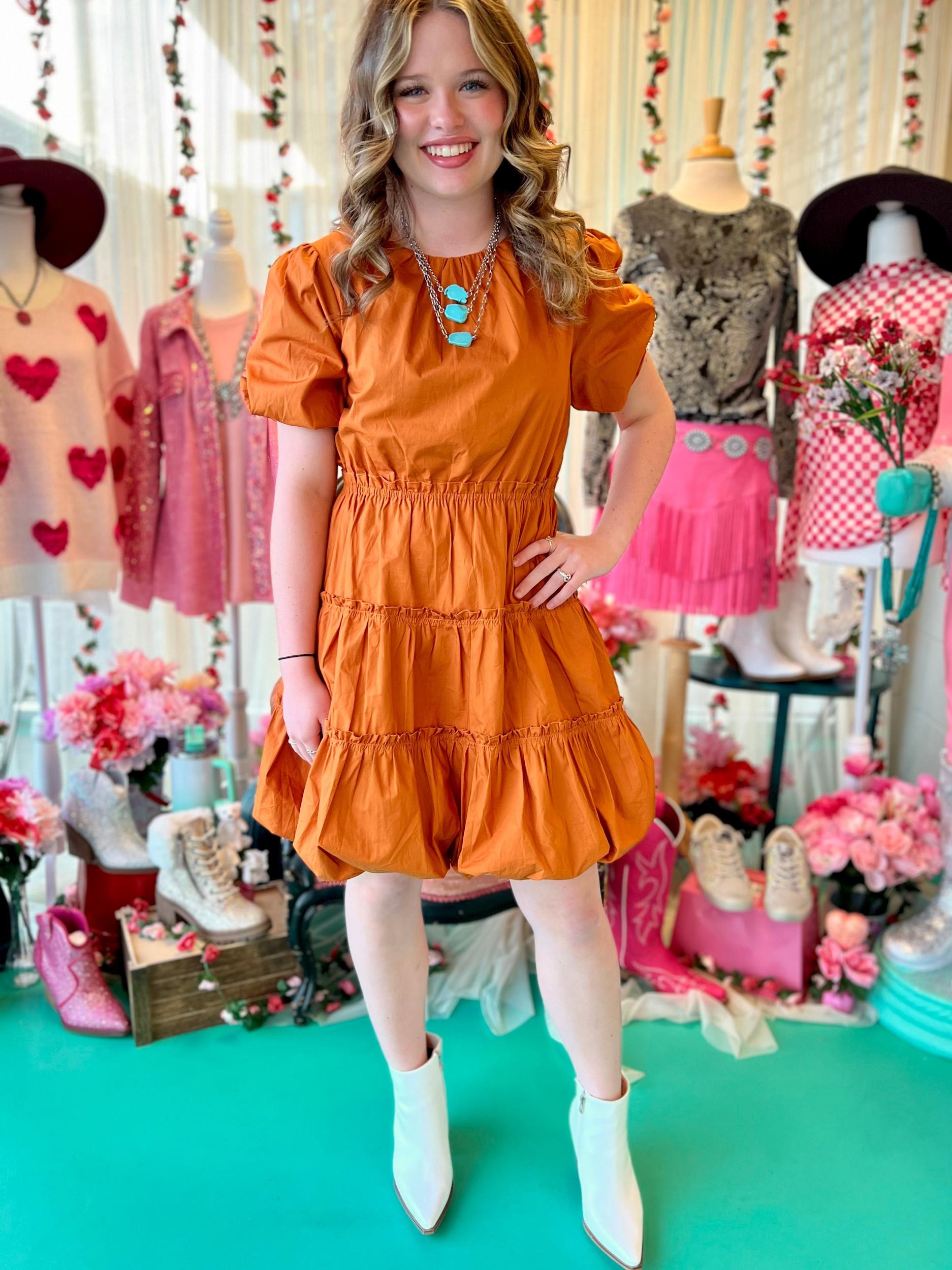 She's Got That Bubbly Personality Dress- 2 Colors* Product Image