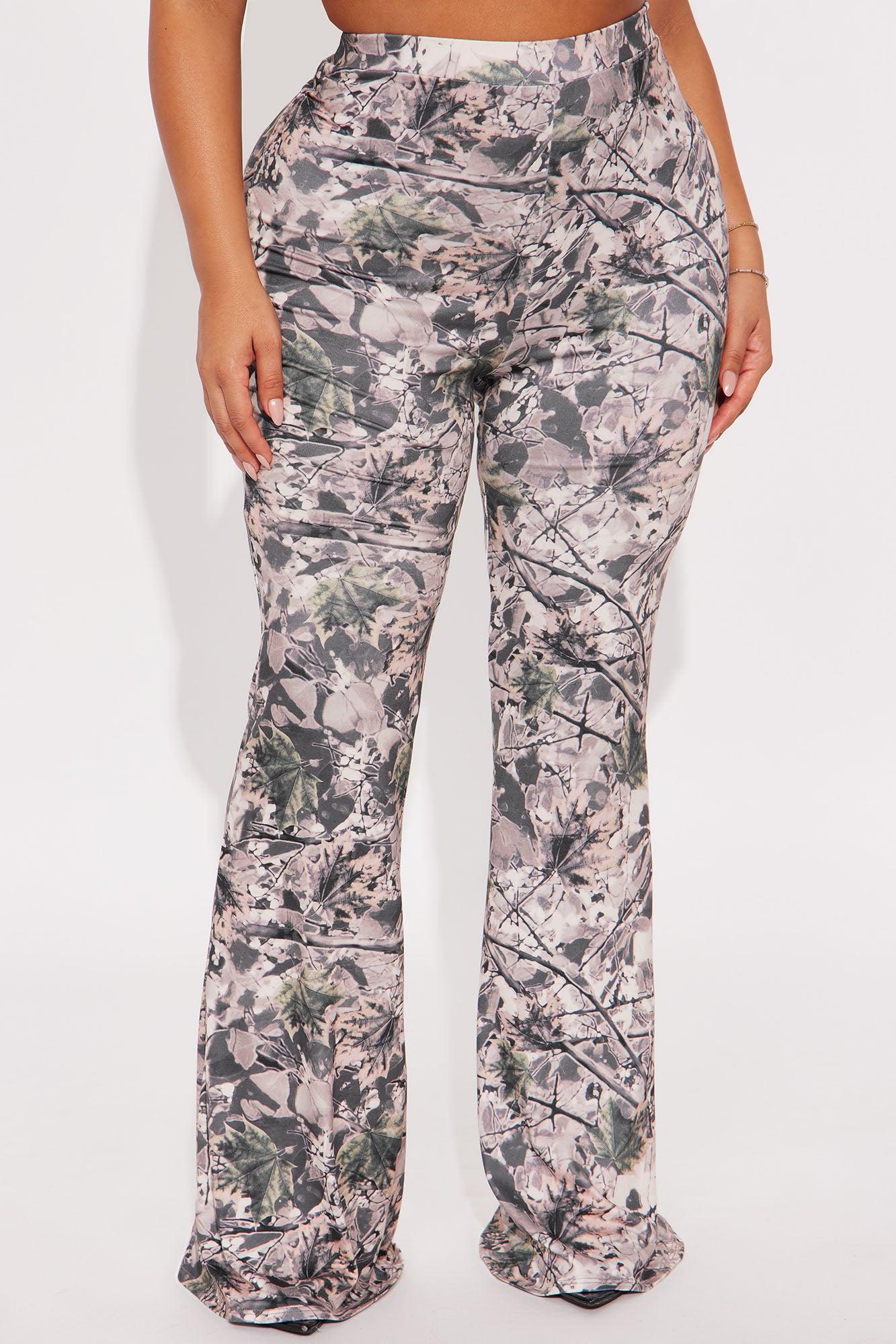 Take A Hike Camo Flare Pant 34 - Camouflage Female Product Image