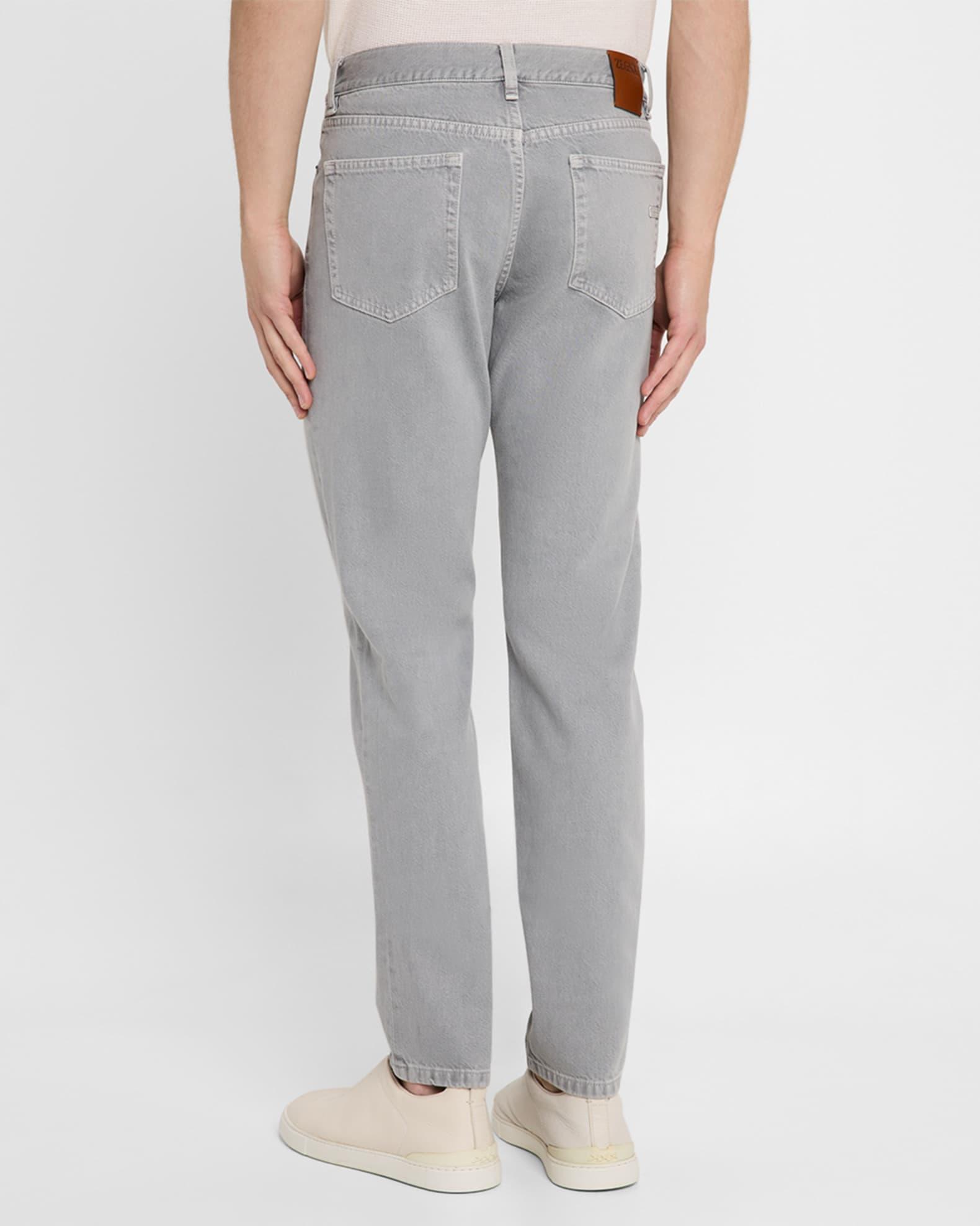 Men's Denim Melange Slim Five-Pocket Pants Product Image