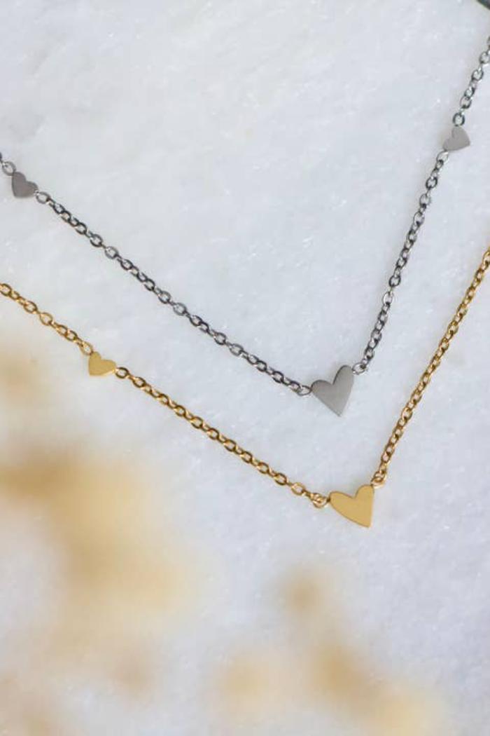 Triple Heart Necklace Product Image