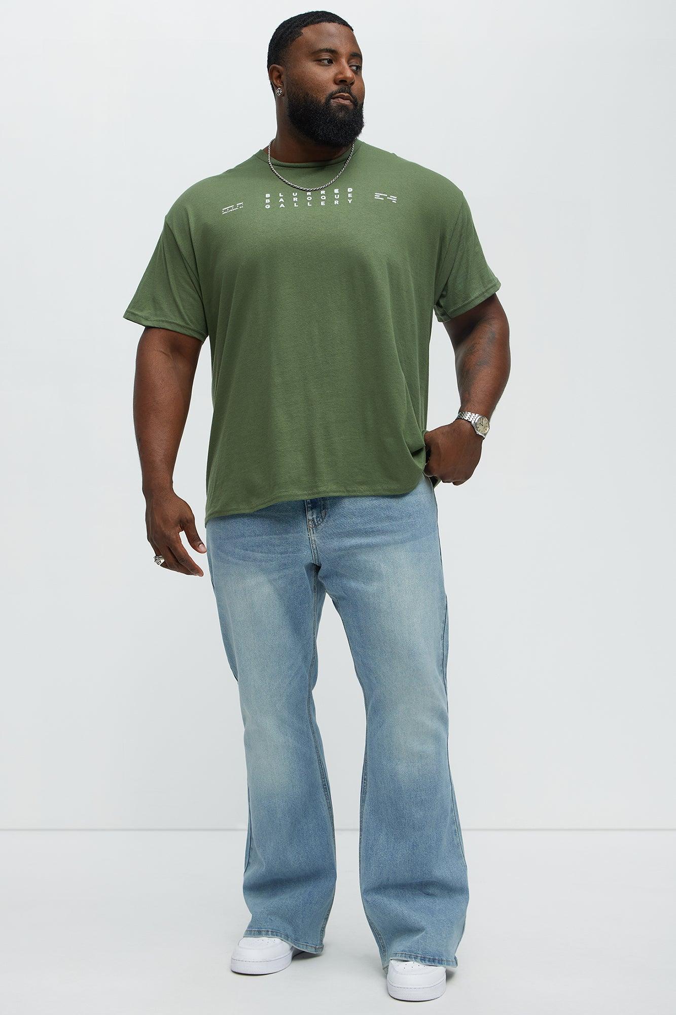 AD Fonte Short Sleeve Tee - Olive Male Product Image