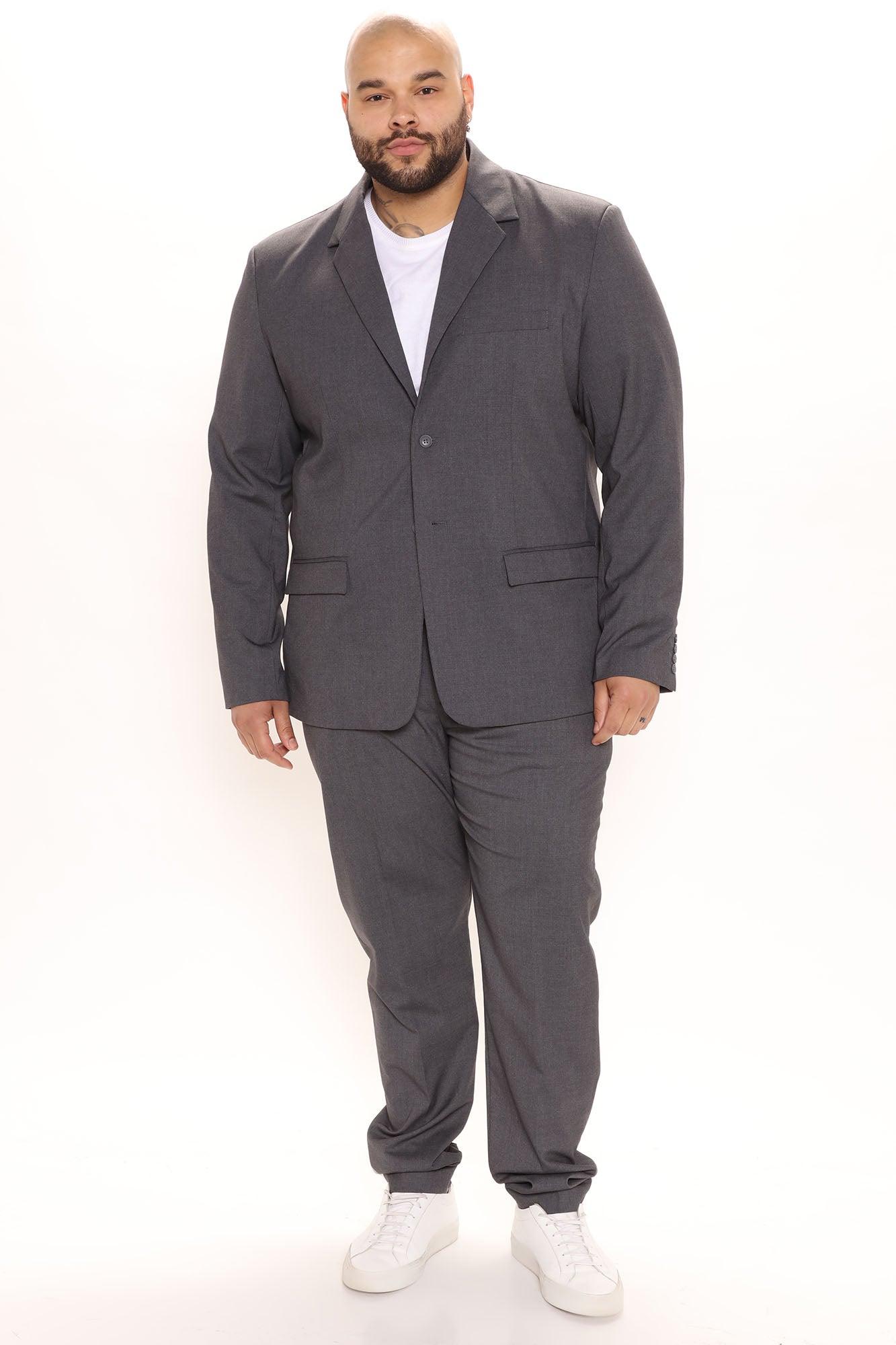 The Modern Stretch Slim Trouser - Charcoal Product Image