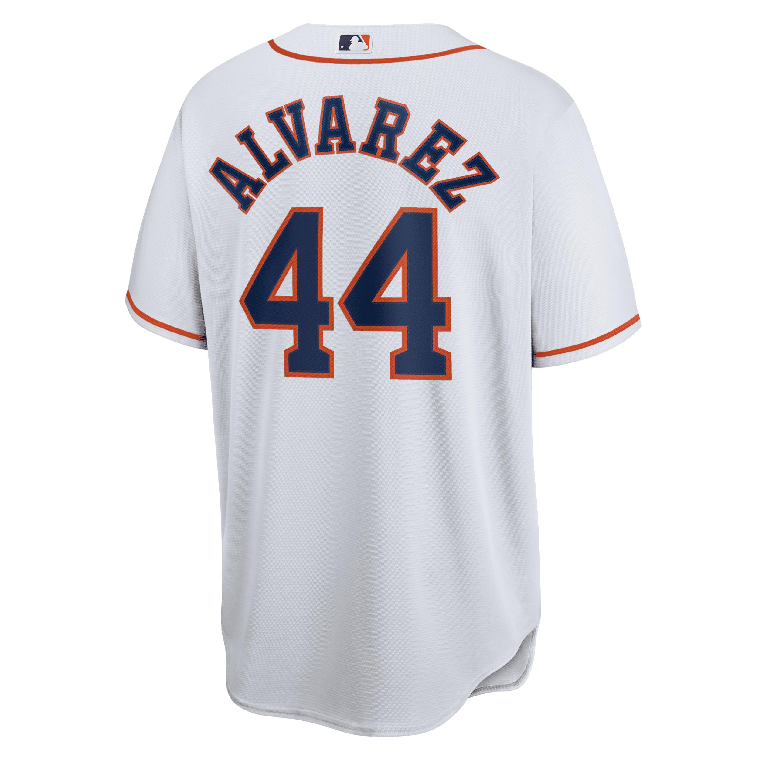 Nike Mens MLB Houston Astros (Yordan Alvarez) Replica Baseball Jersey | T770HUWHHU7-A44 Product Image