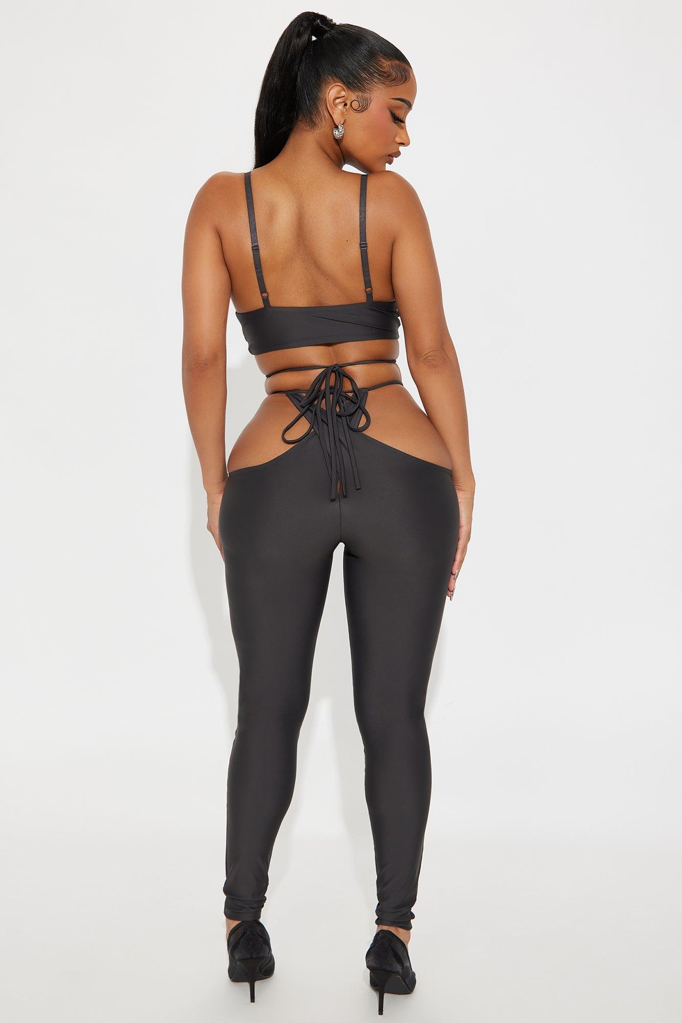 Risk Factor Pant Set - Charcoal Female Product Image