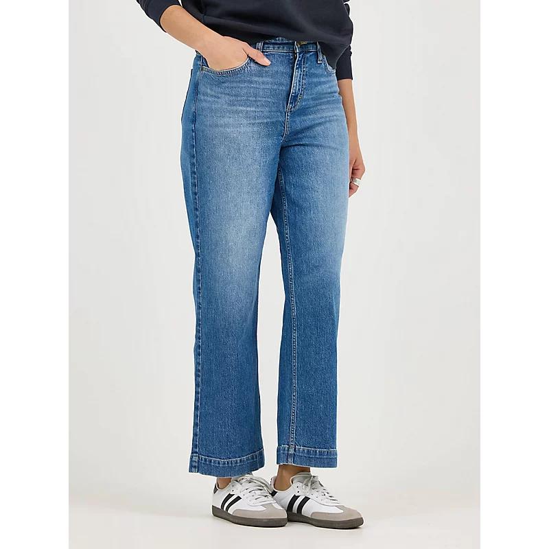 Womens Legendary Wide Leg Crop Jeans Product Image