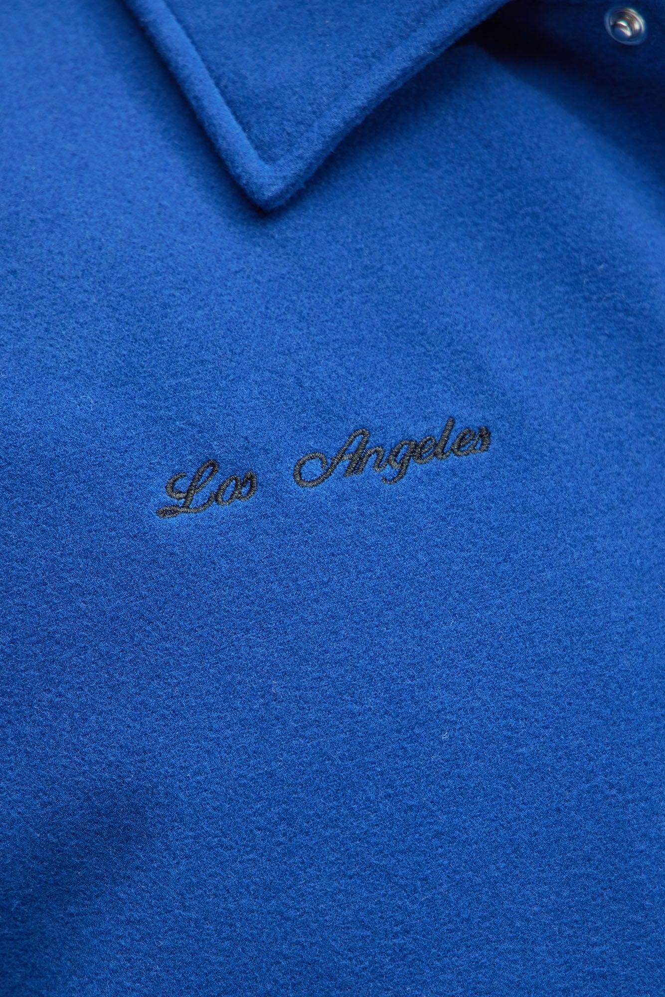 Angel Varsity Jacket - Blue Product Image